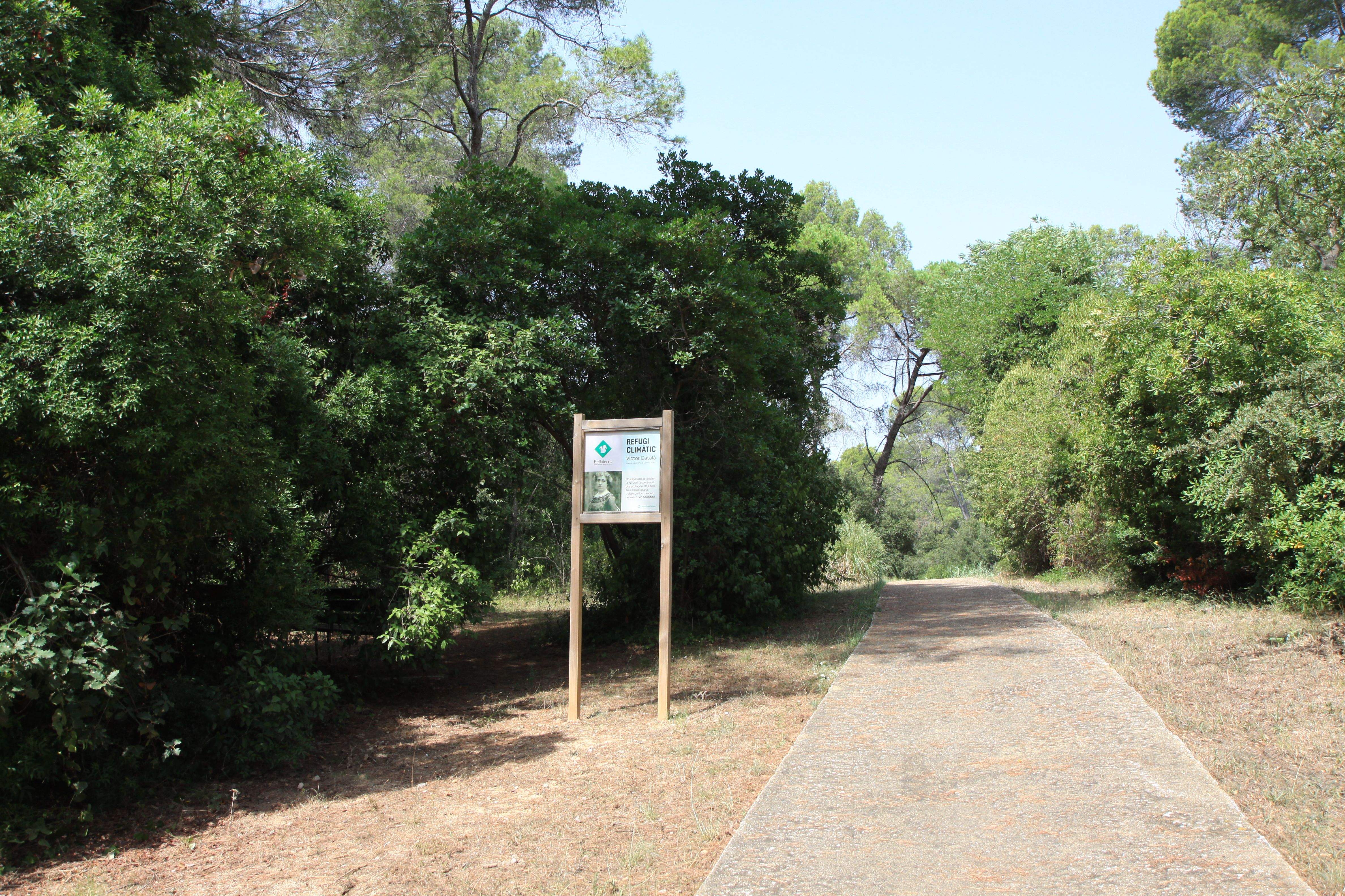 El refugi Víctor Català es troba al costat del parc Pere Quart. Foto: Laia Jubany