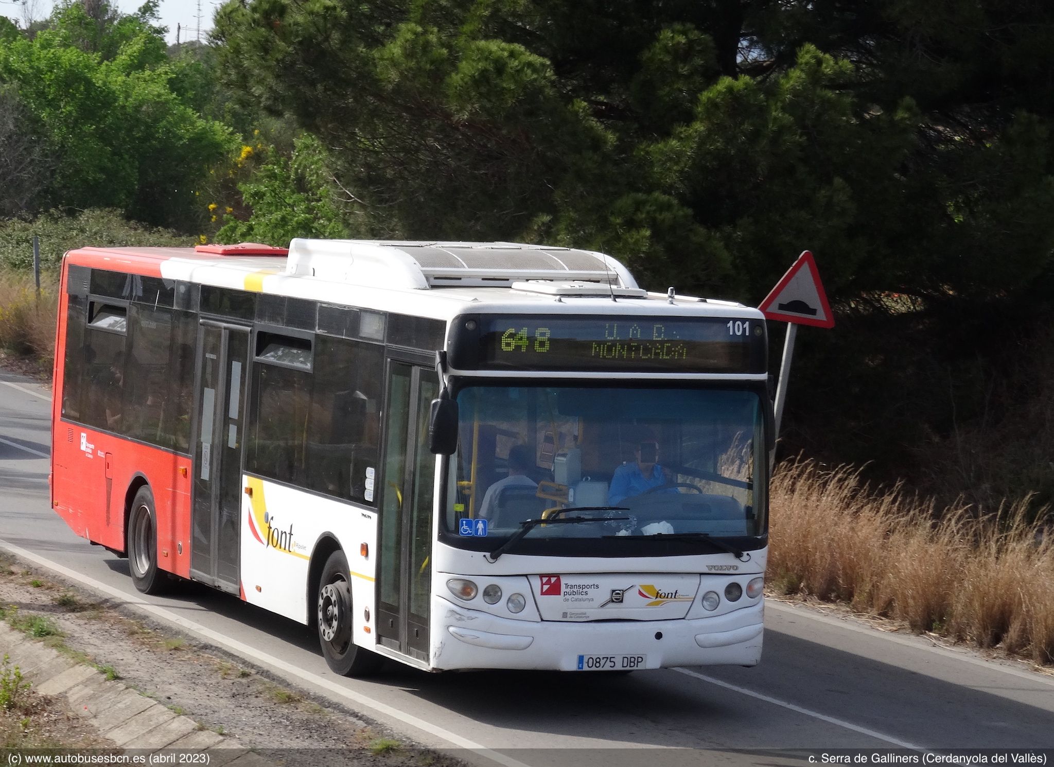 Bus 648. Foto: Arxiu