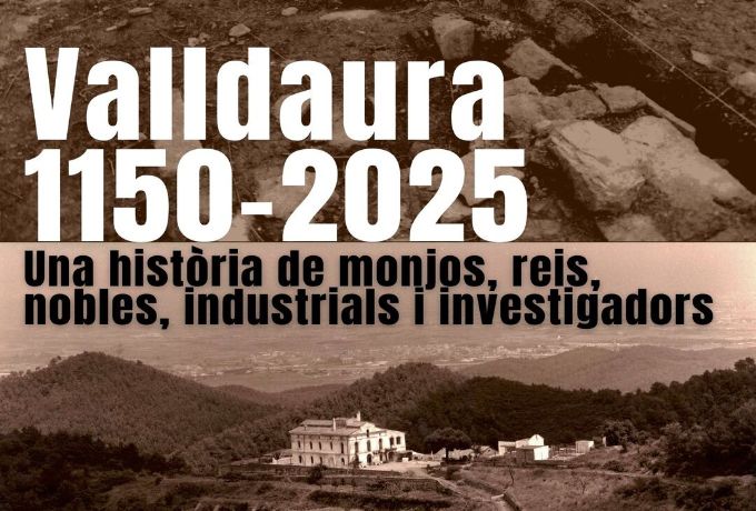 Cartell oficial de l'exposició de Valldaura. Foto: Ajuntament