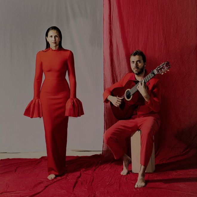 Alba Carmona i Jesús Guerrero, imatge promocional d''Ofrena'. Foto: Alba Carmona