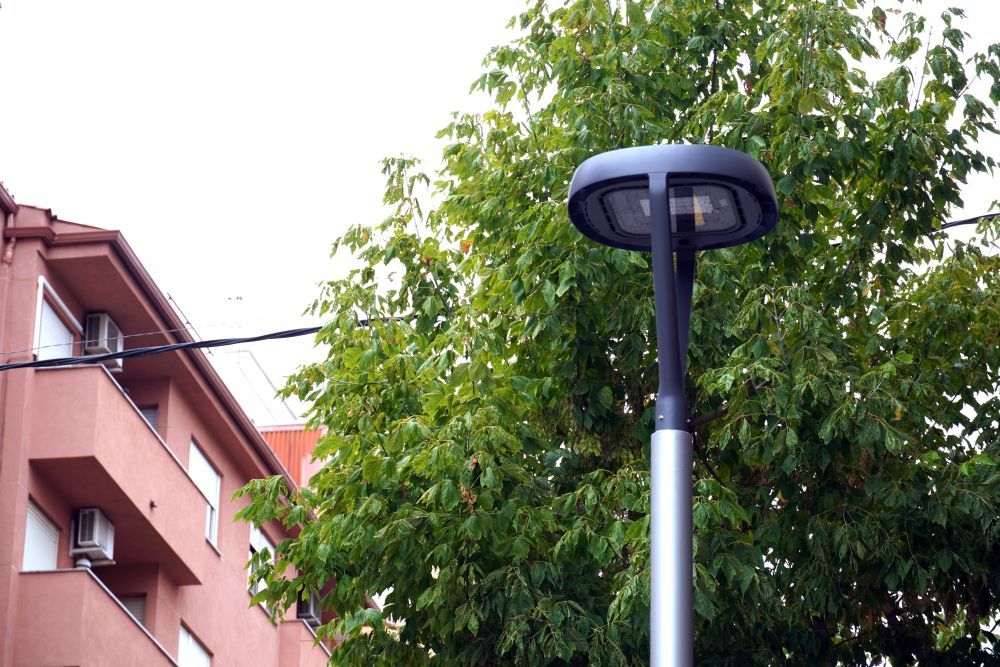 Lluminària del barri dels Quatre Cantons. Foto: Ajuntament 