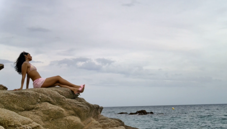 Bárbara Less es transforma en una sirena a "Tu Sabor". Foto: Bárbara Less