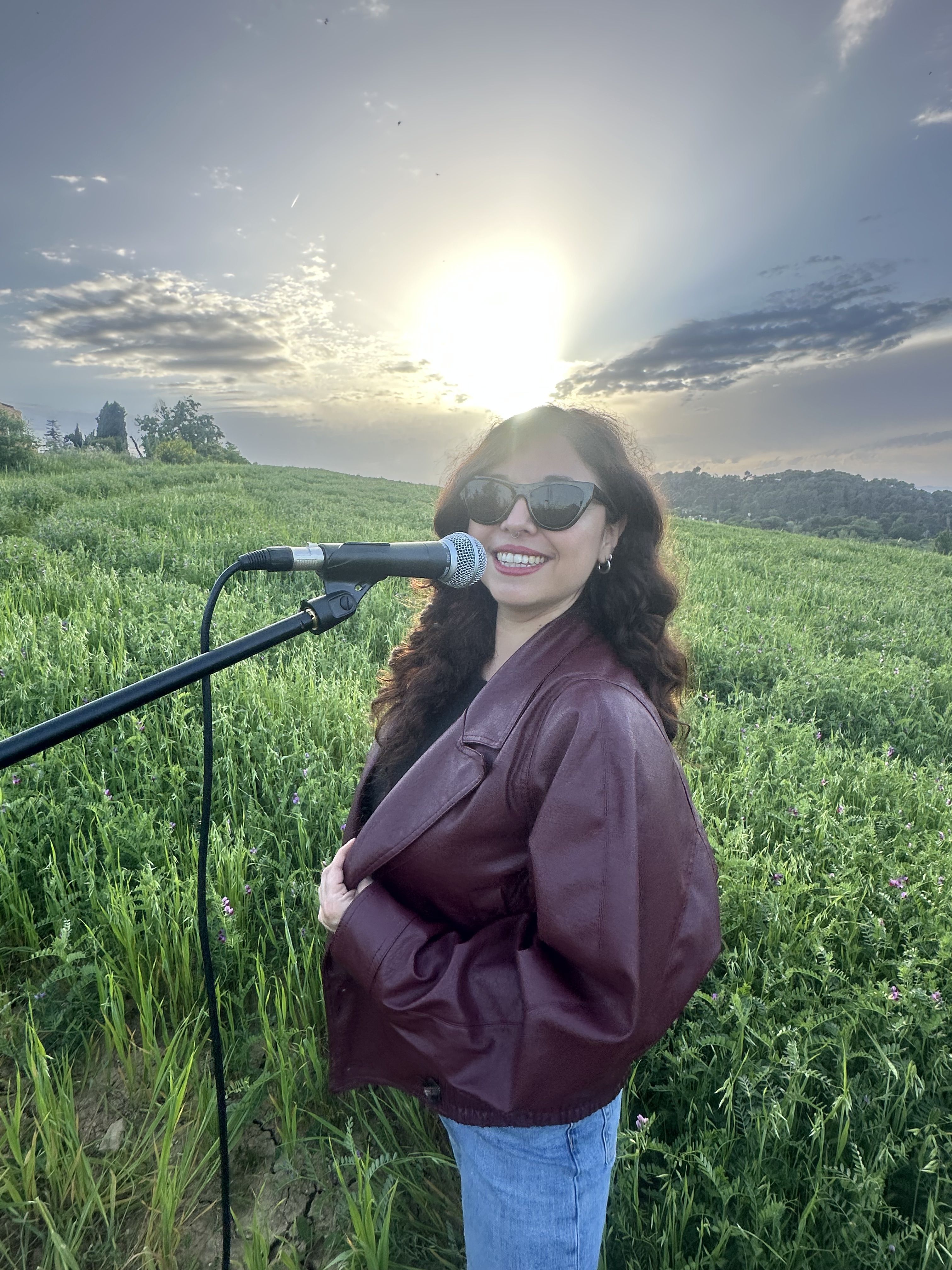 Aros, nom artític de la cerdanyolenca Elisabeth Vila, debuta diumenge al Festival Internacional Blues Cerdanyola. FOTO: Cedida