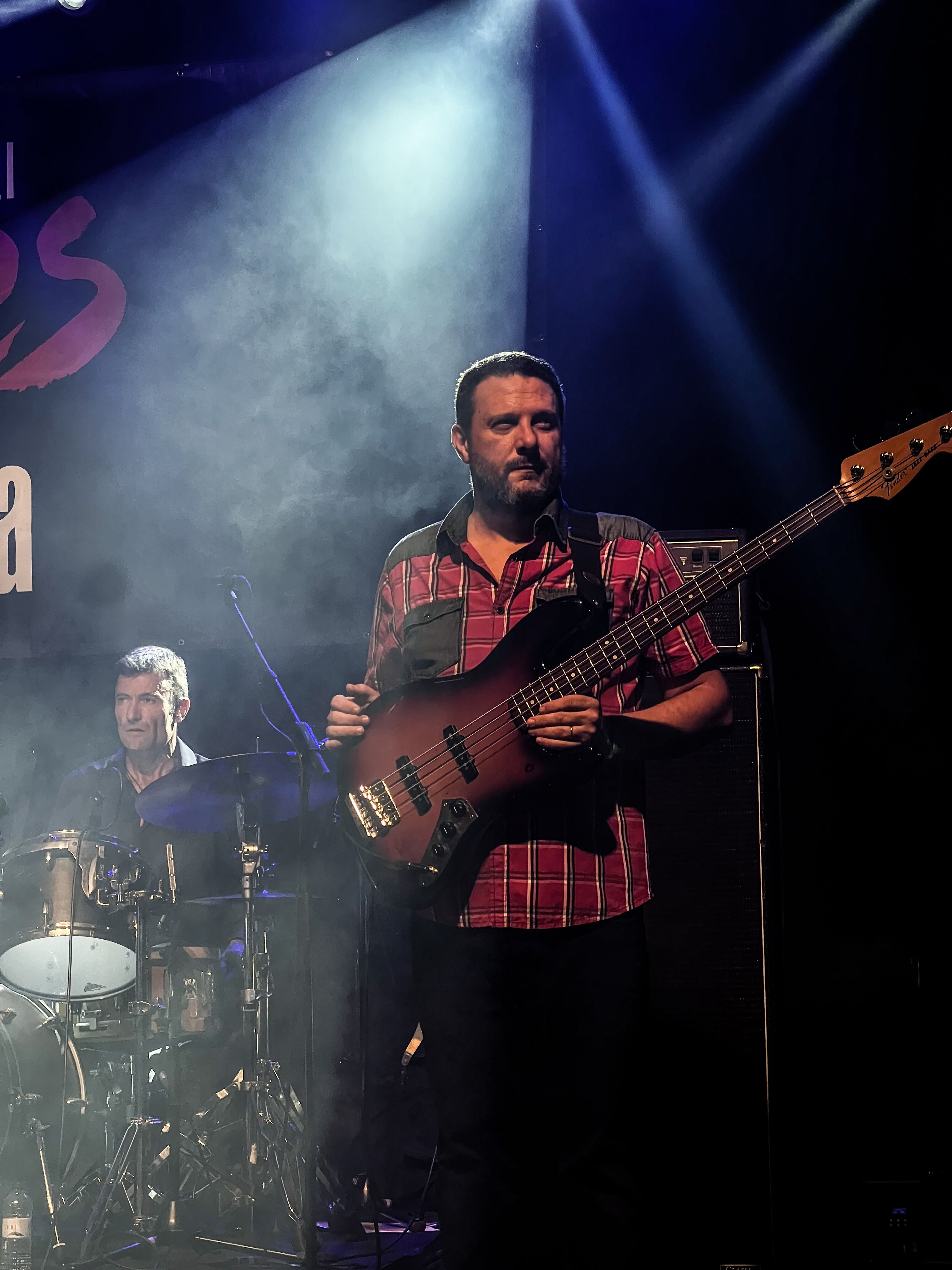  Tòfol Martínez Blues Band primera banda del segon dia del Blues Cerdanyola. Foto: Marc Mata 