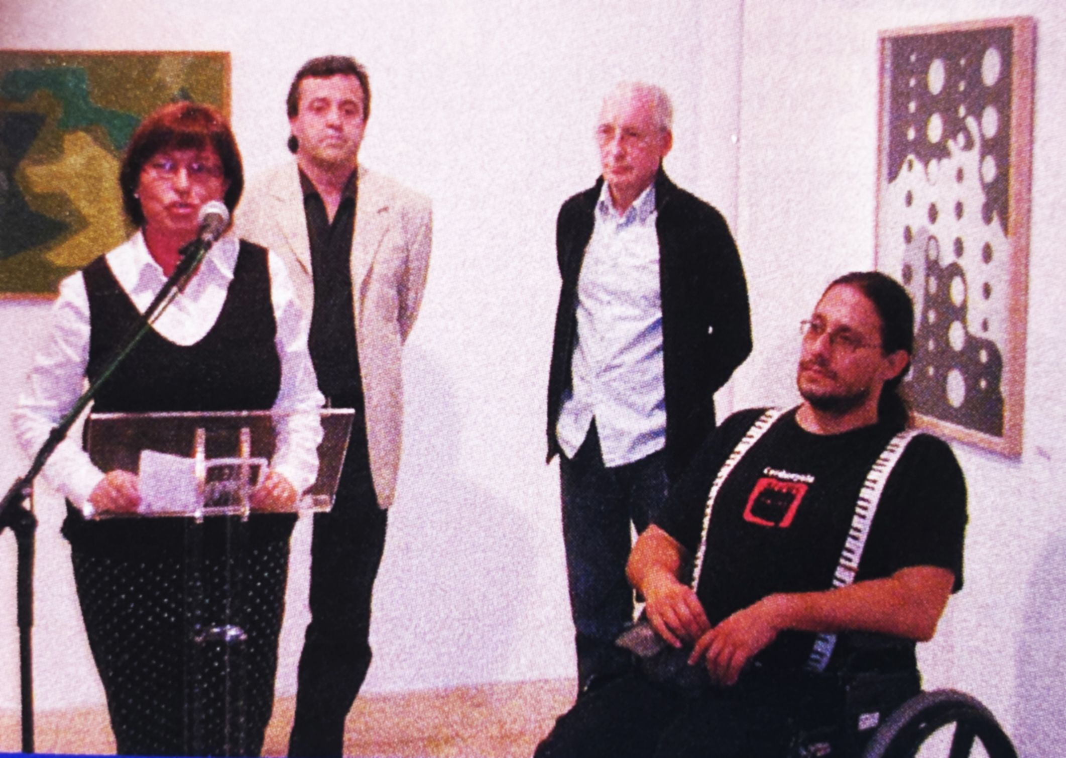 Inauguració del Festival l'any 2007, amb l'alcalde Toni Morral i la regidora de cultura de l'època,Consol Pla i el director del Festival, Oriol Carbonell.  Publicada al TOT Cerdanyola1017