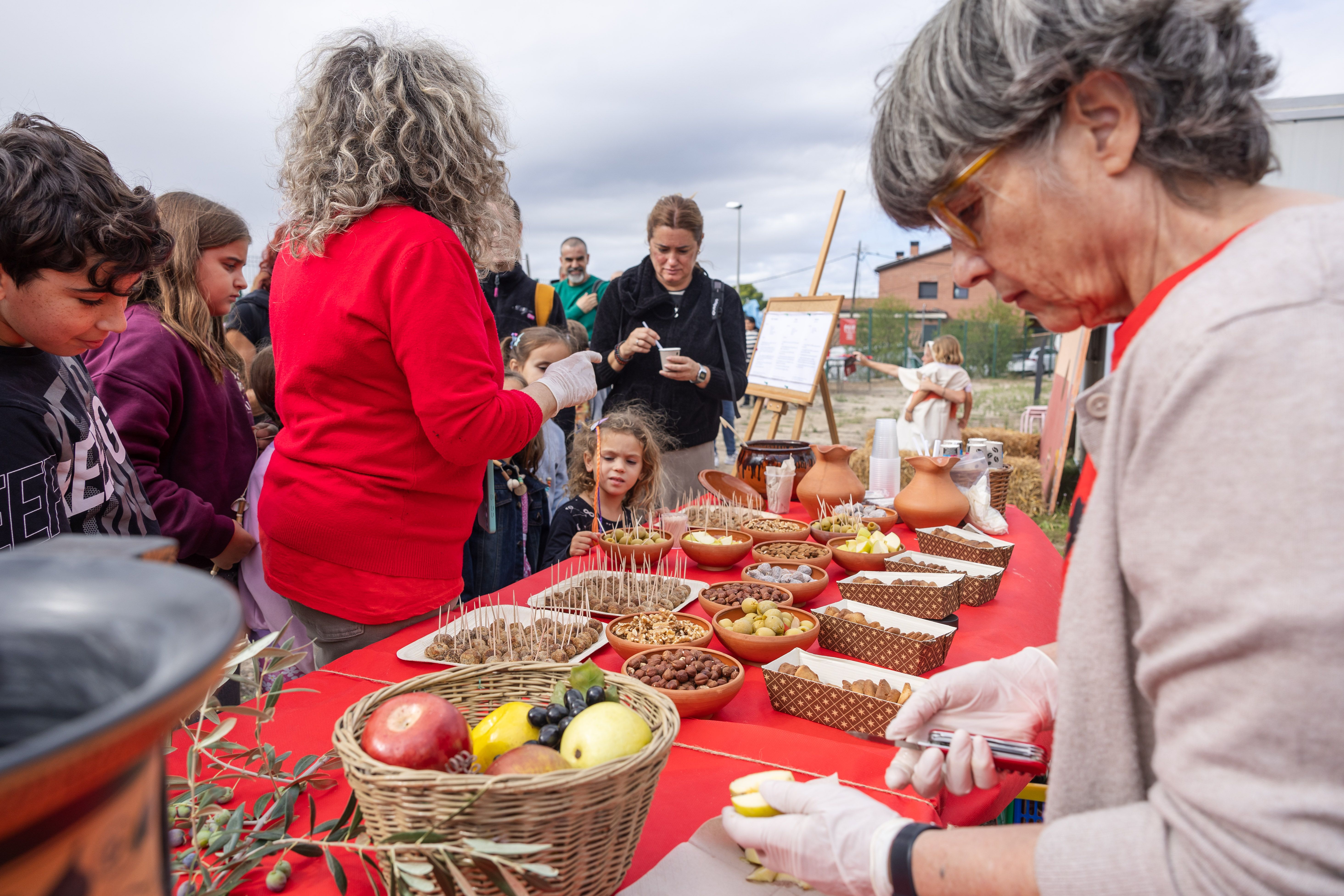 Banquet de tast ibèric amb productes inspirats en la gastronomia antiga. FOTO: Arnau Padilla