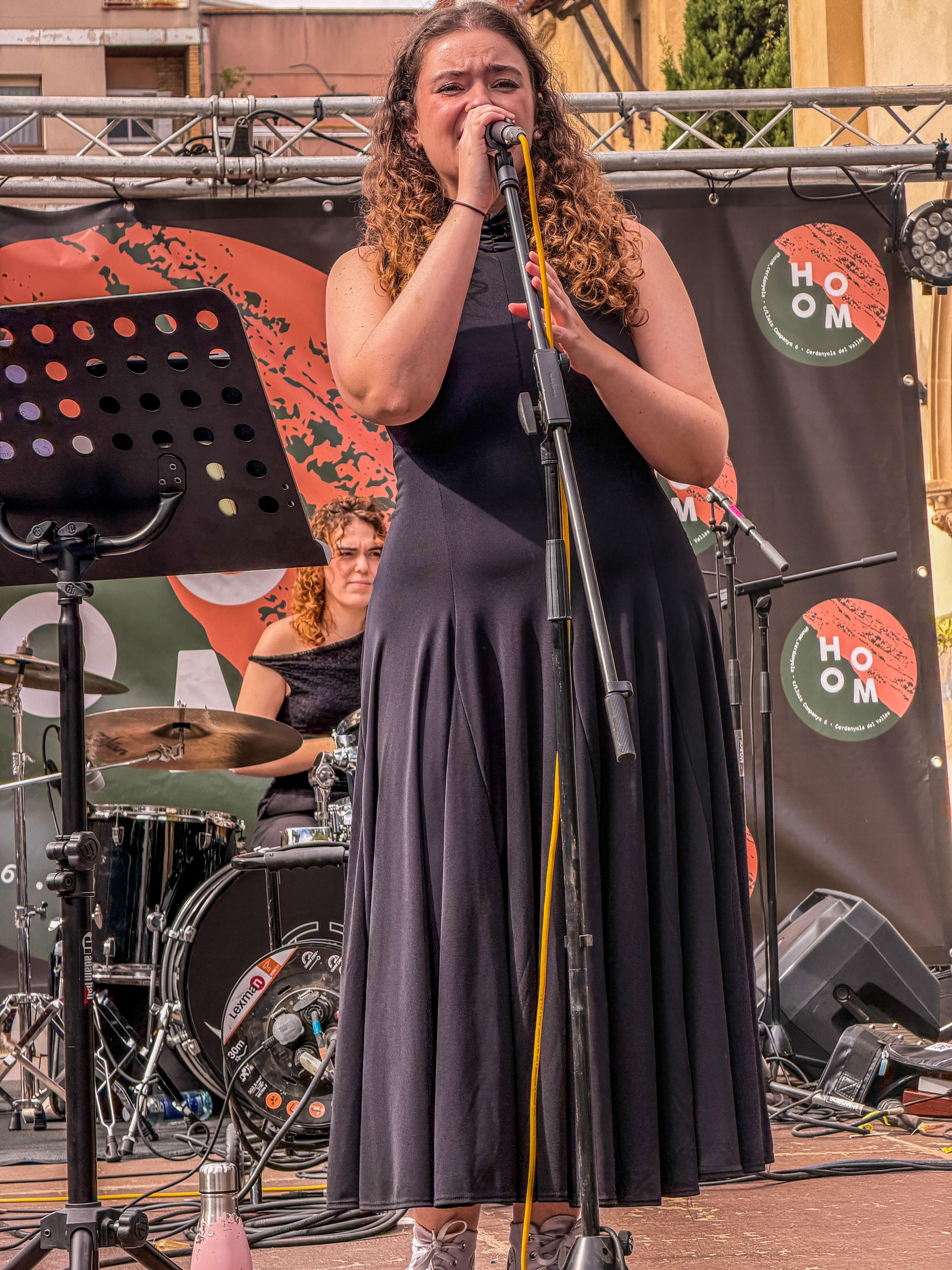 Austin Paulers Band, a la plaça d'Abat Oliba . FOTO: Carme Monclús