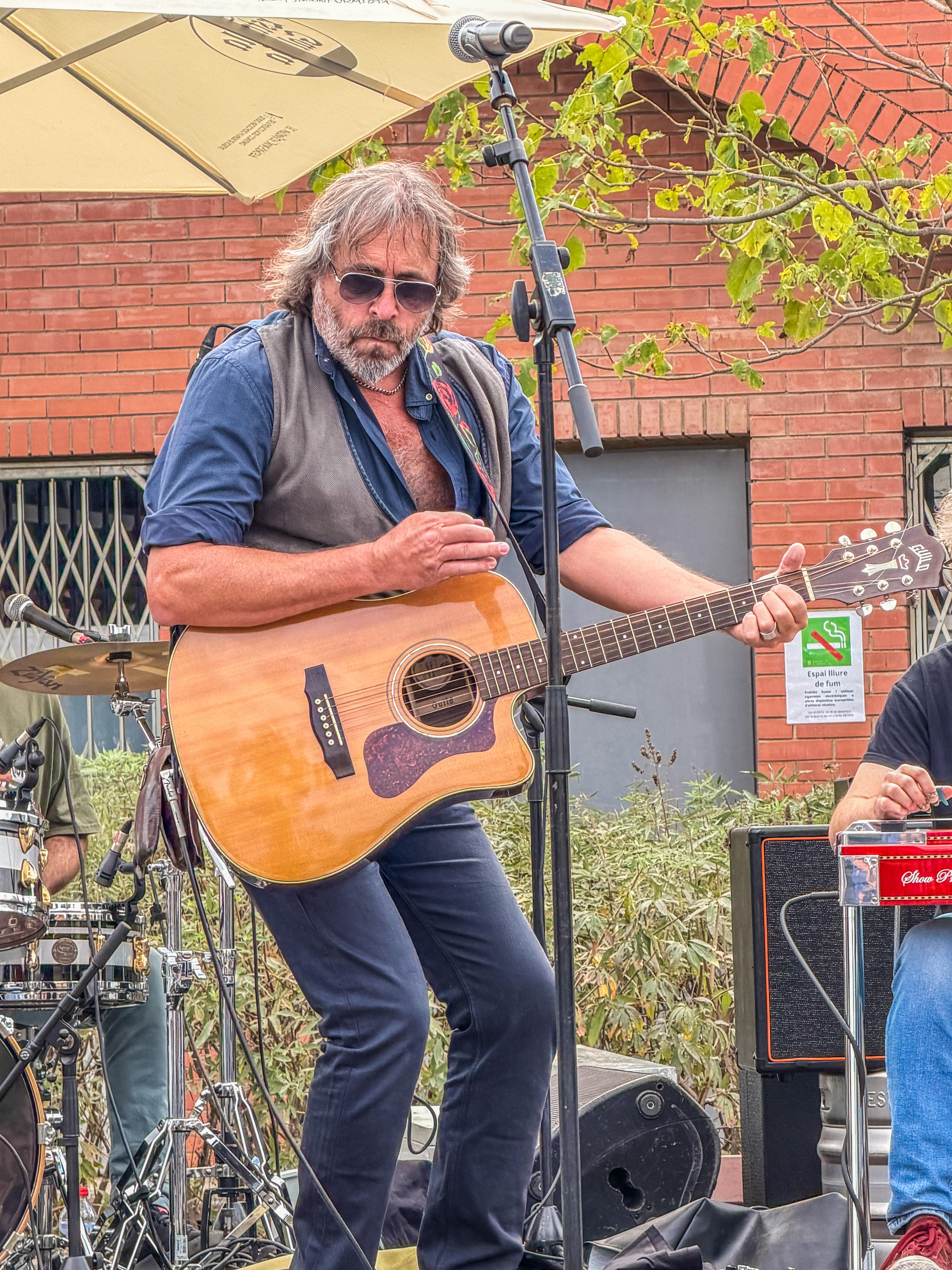 Justo y los pecadores, diumenge al Pavelló de Can Xarau. FOTO: Carme Monclús