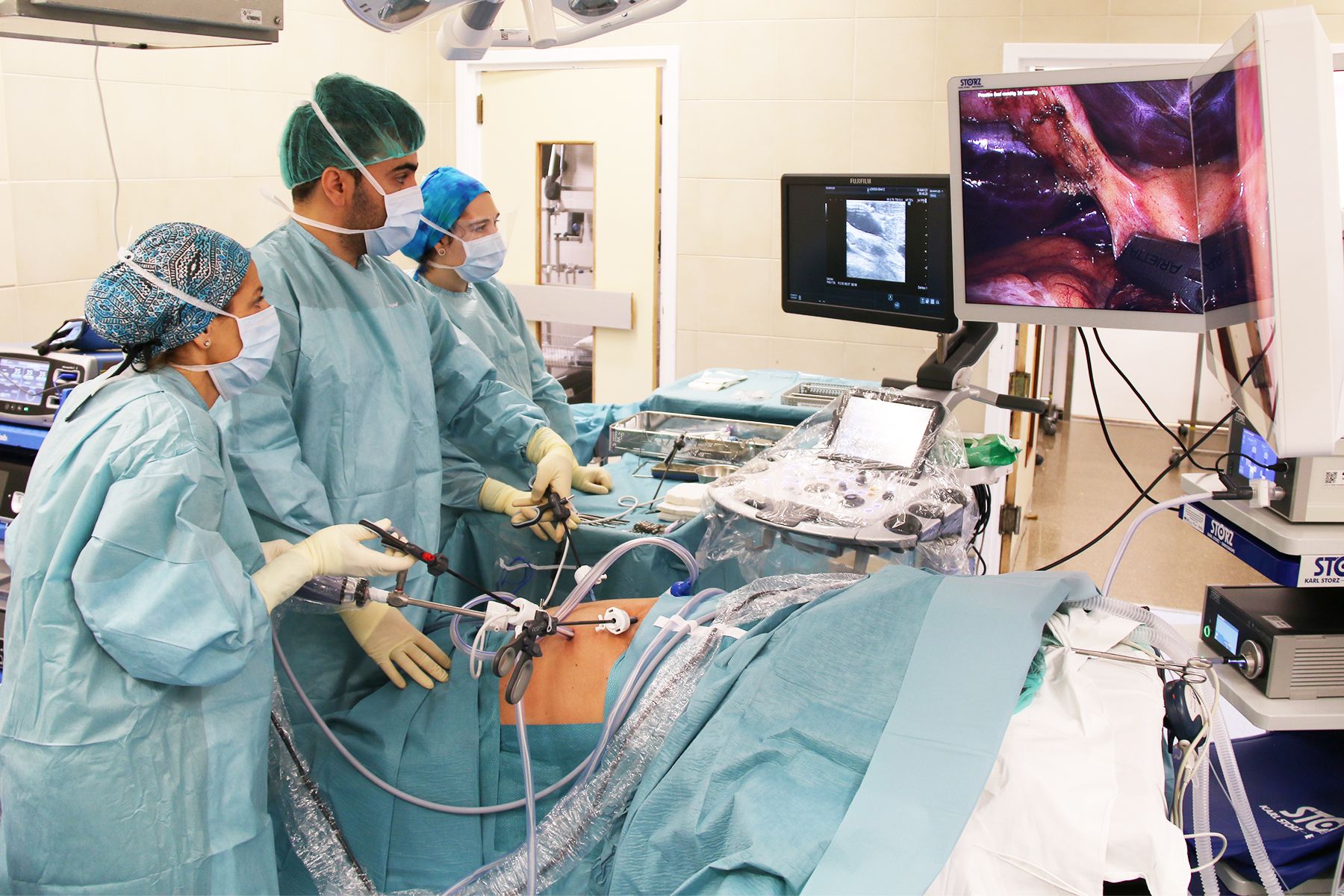 Intervenció quirúrgica. Foto: Hospital Tauli