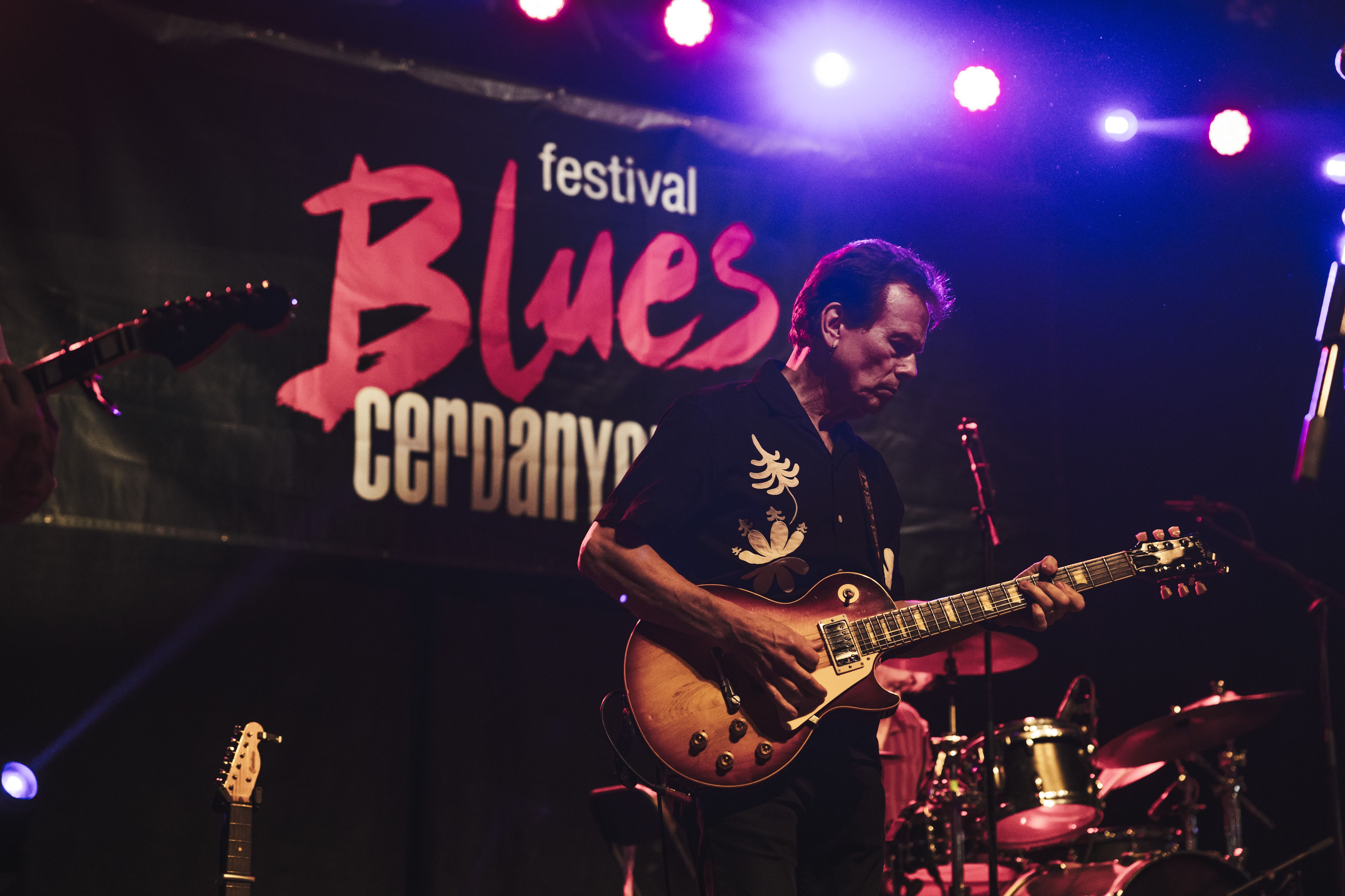 Actuació de Shemekia Copeland, a la carpa del Parc Xarau, en la cloenda del Festival Internacional Blues Cerdanyola 2025. Foto: Arnau Padilla