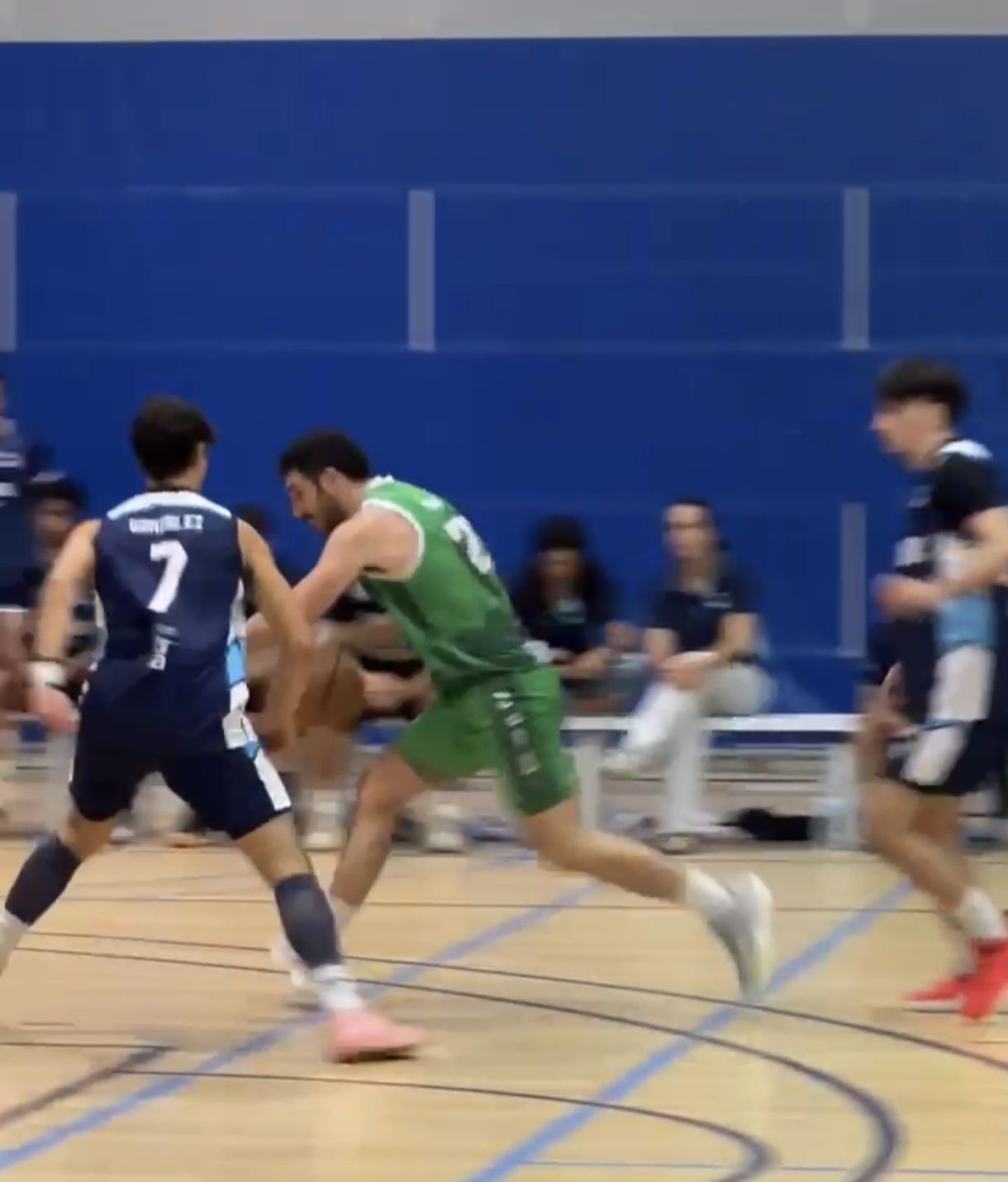 El CB Cerdanyola es va enfrontar amb el Collbanc. FOTO: CB Cerdanyola