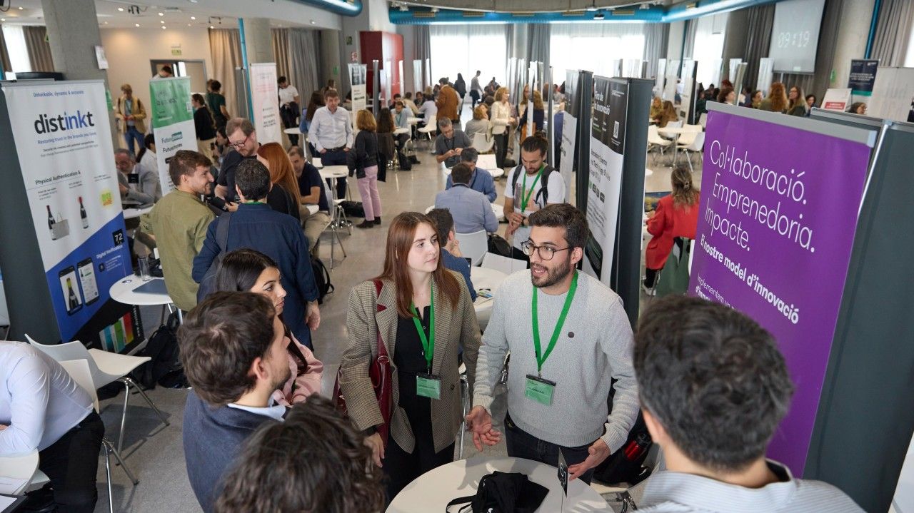 Segona edició de la fira de la innovació, celebrada al 2024, a l'hotel Exe del campus de la UAB de Cerdanyola. FOTO: parc de la recerca de la UAB