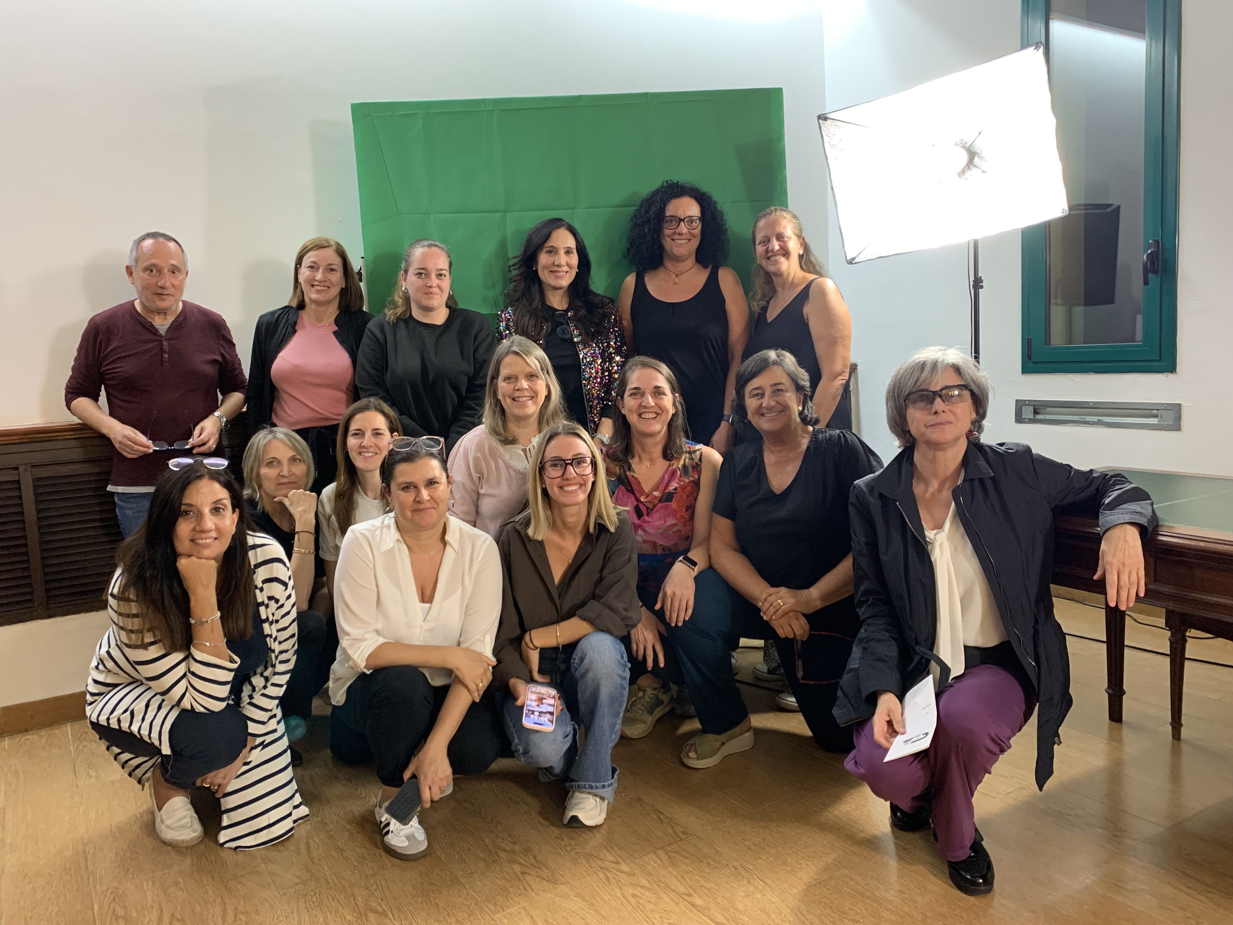 Algunes de les participants a la formació, dimecres 15, de Corporete Women's Club, a la masia de Can Serraperera. Foto: Judit Josa
