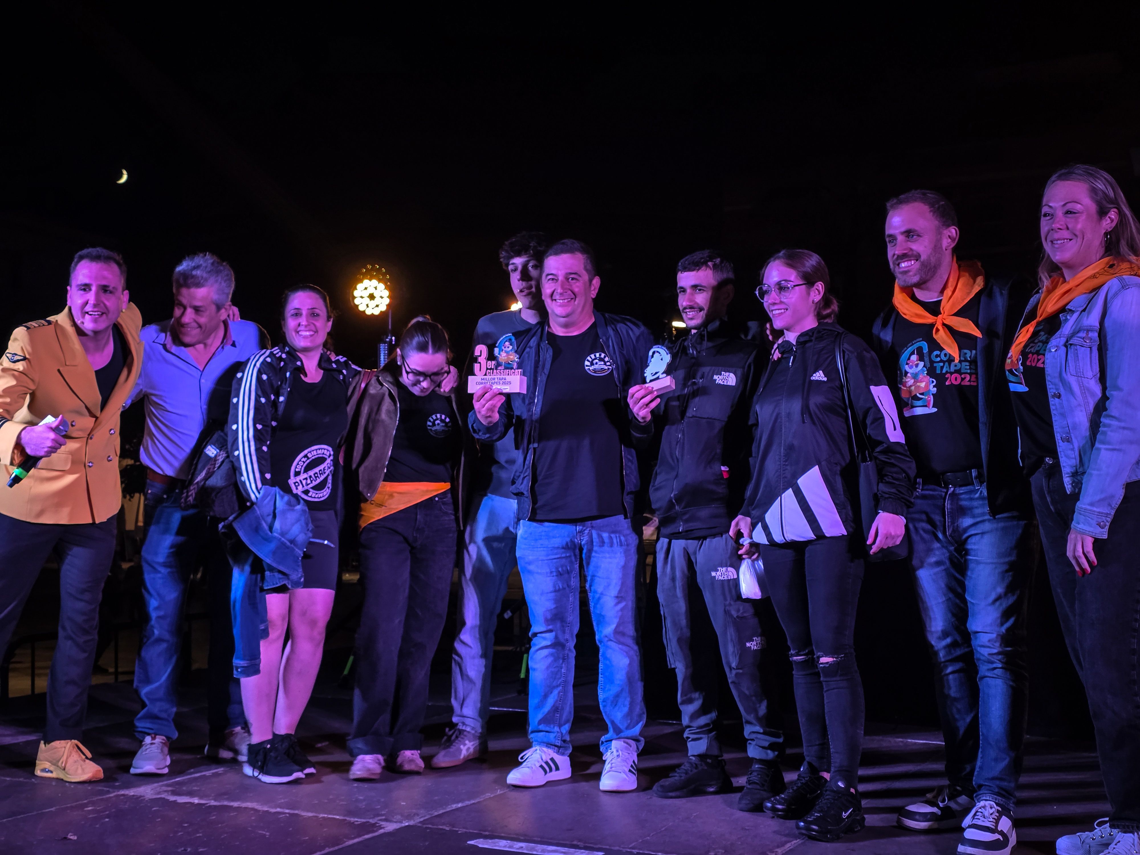 La Pizarrita de Juanlu aconsegueix el tercer premi del Corretapes 2025. Foto:Marc Mata La Pizarrita de Juanlu aconsegueix el tercer premi del Corretapes 2025. Foto:Marc Mata