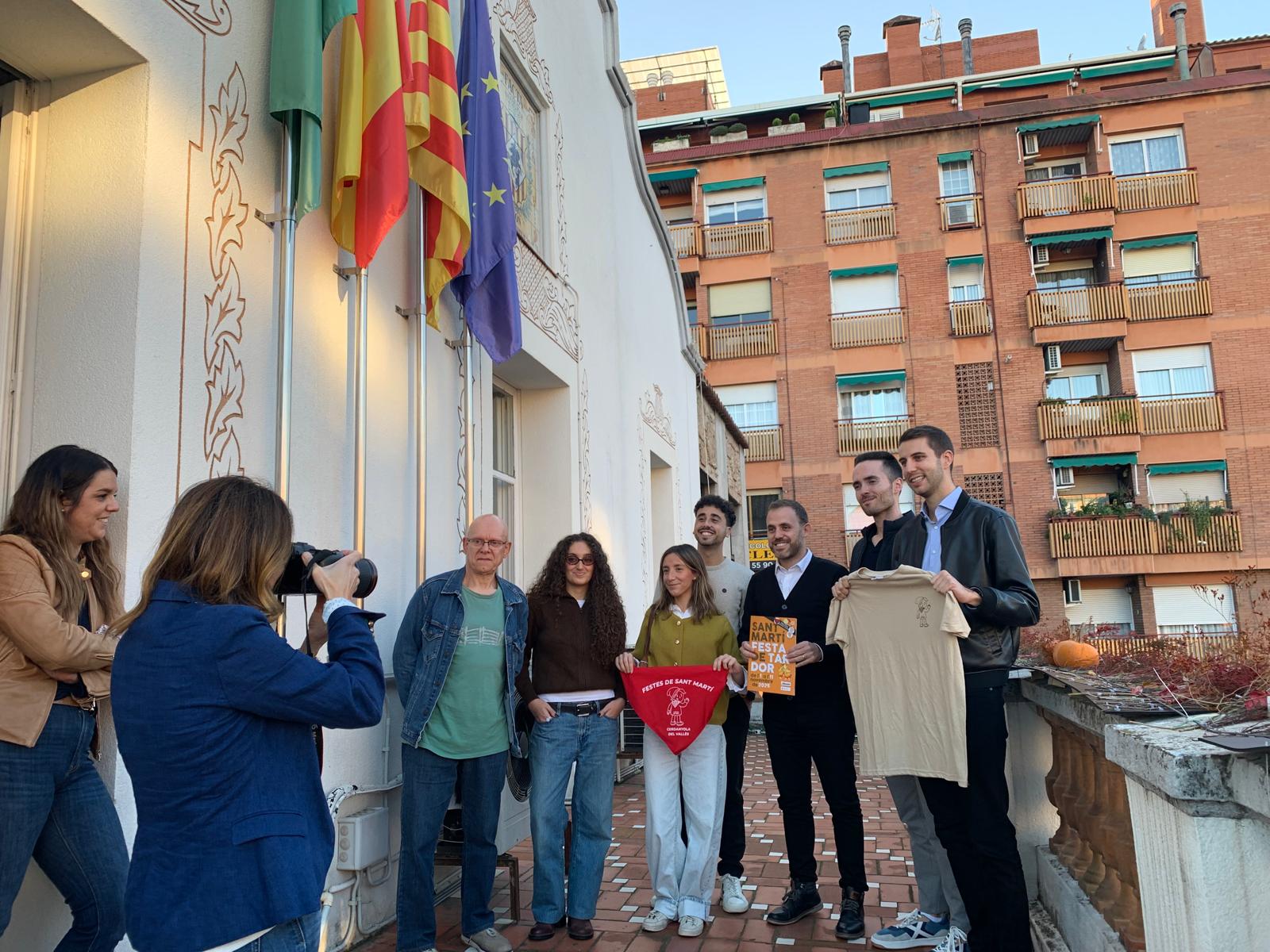 Presentació ahir, dilluns 27, de la Festa Major de Sant Martí, la Festa de Tardor, a la sala de plens. Foto: Judit Josa Presentació ahir, dilluns 27, de la Festa Major de Sant Martí, la Festa de Tardor, a la sala de plens. Foto: Judit Josa