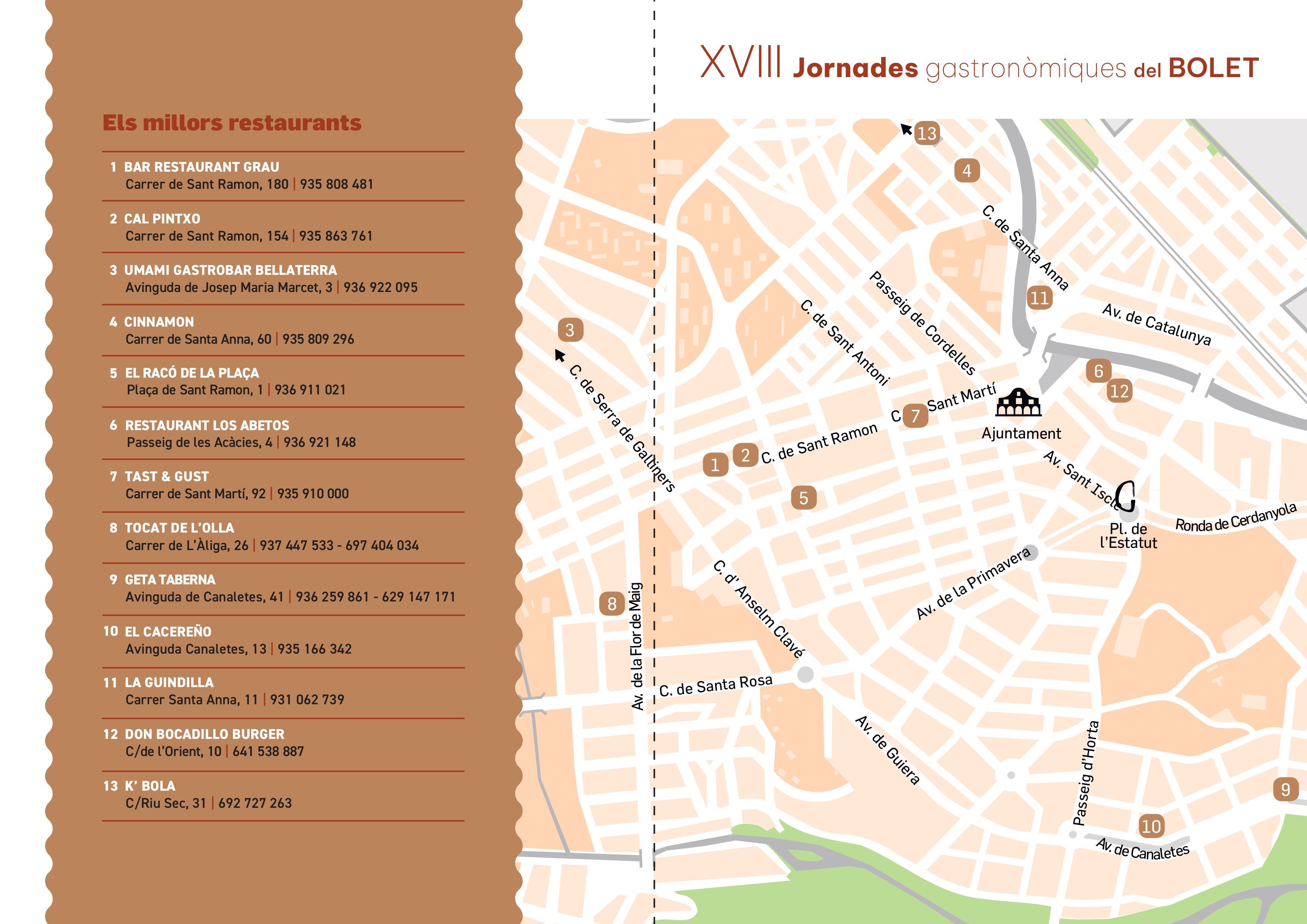 jornades gastronomiques Bolets diptic 2025 2 jornades gastronomiques Bolets diptic 2025 2