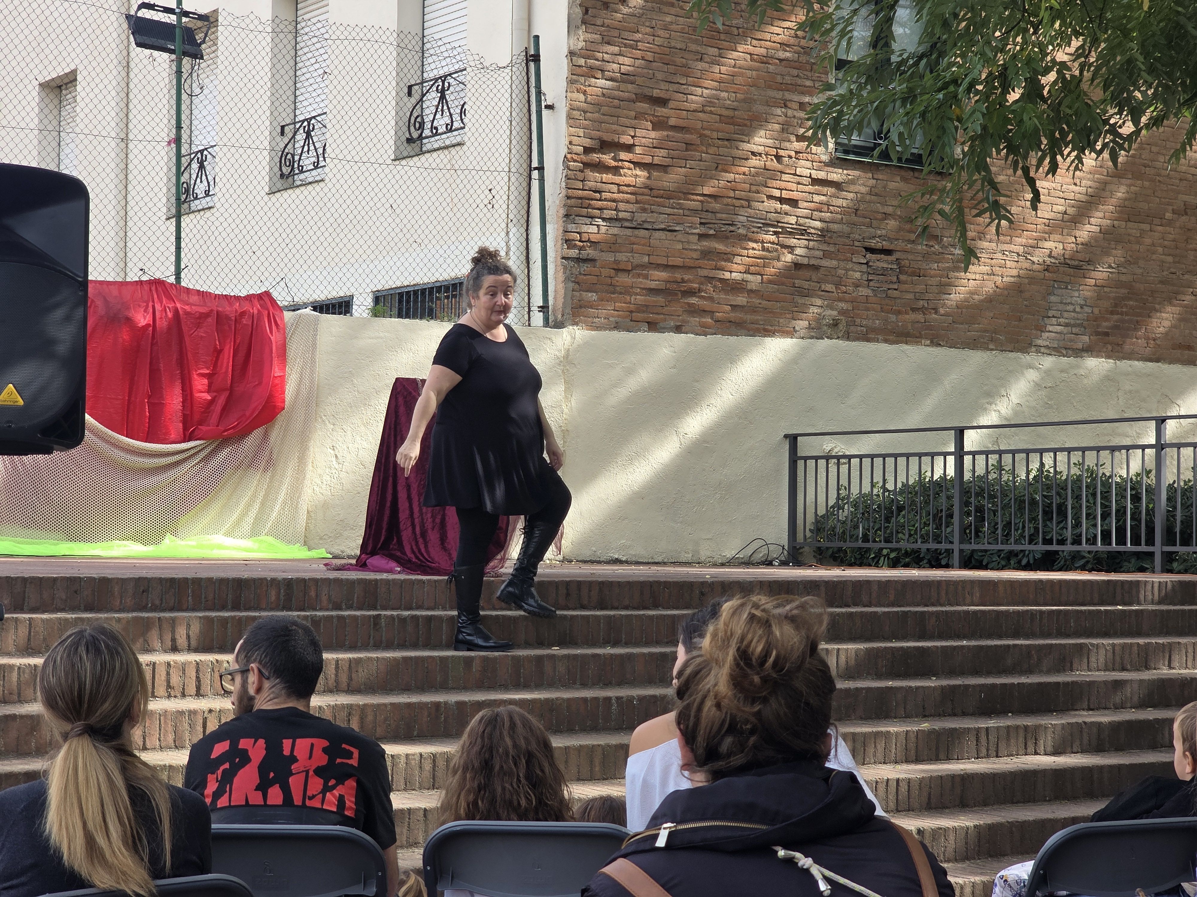 Contacontes dramatitzat 'Sant Martí, un personatge de llegenda'. Foto: Marc Mata