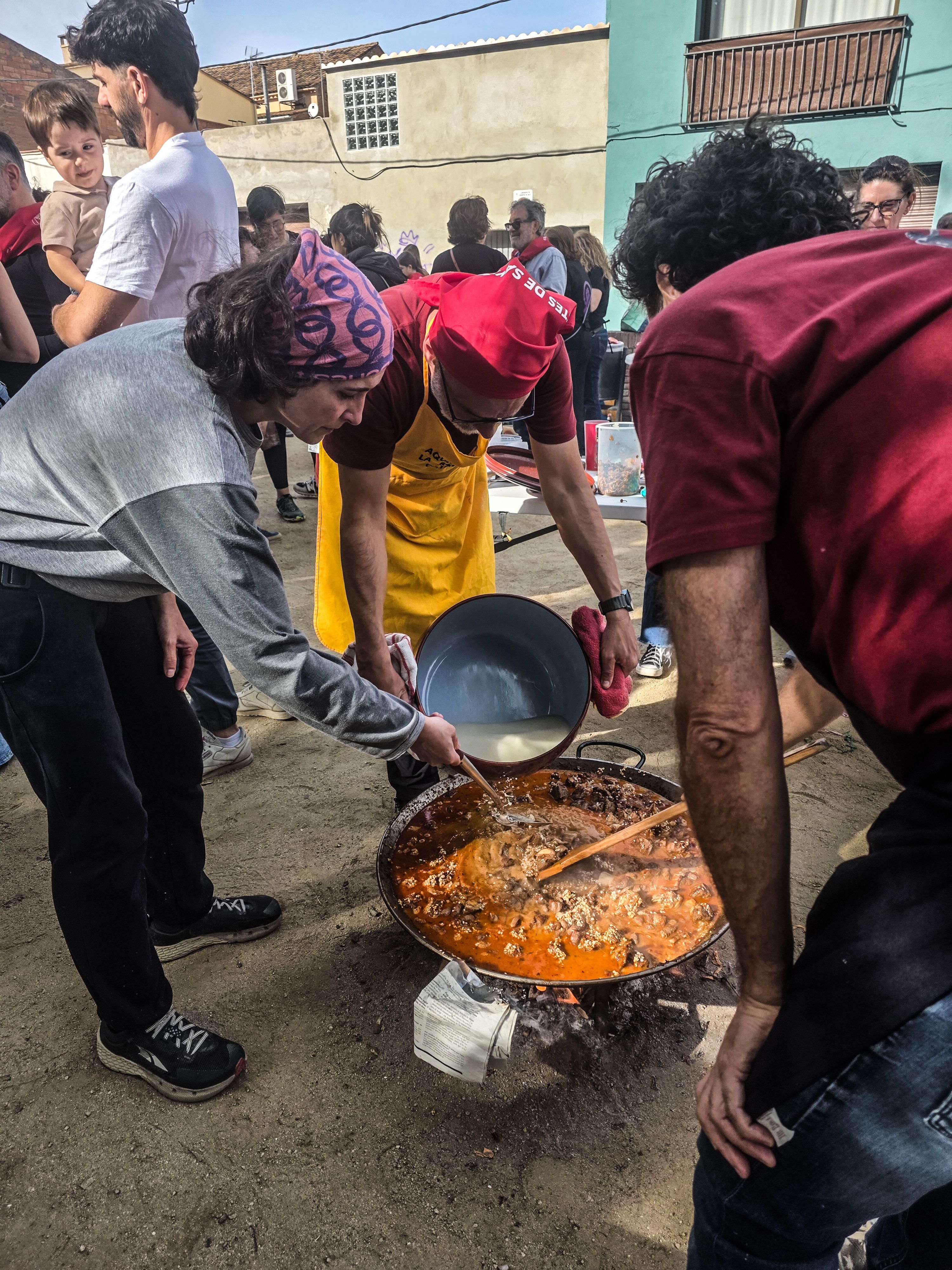 Nou èxit del concurs de paelles d'arròs. Foto: Marc Mata