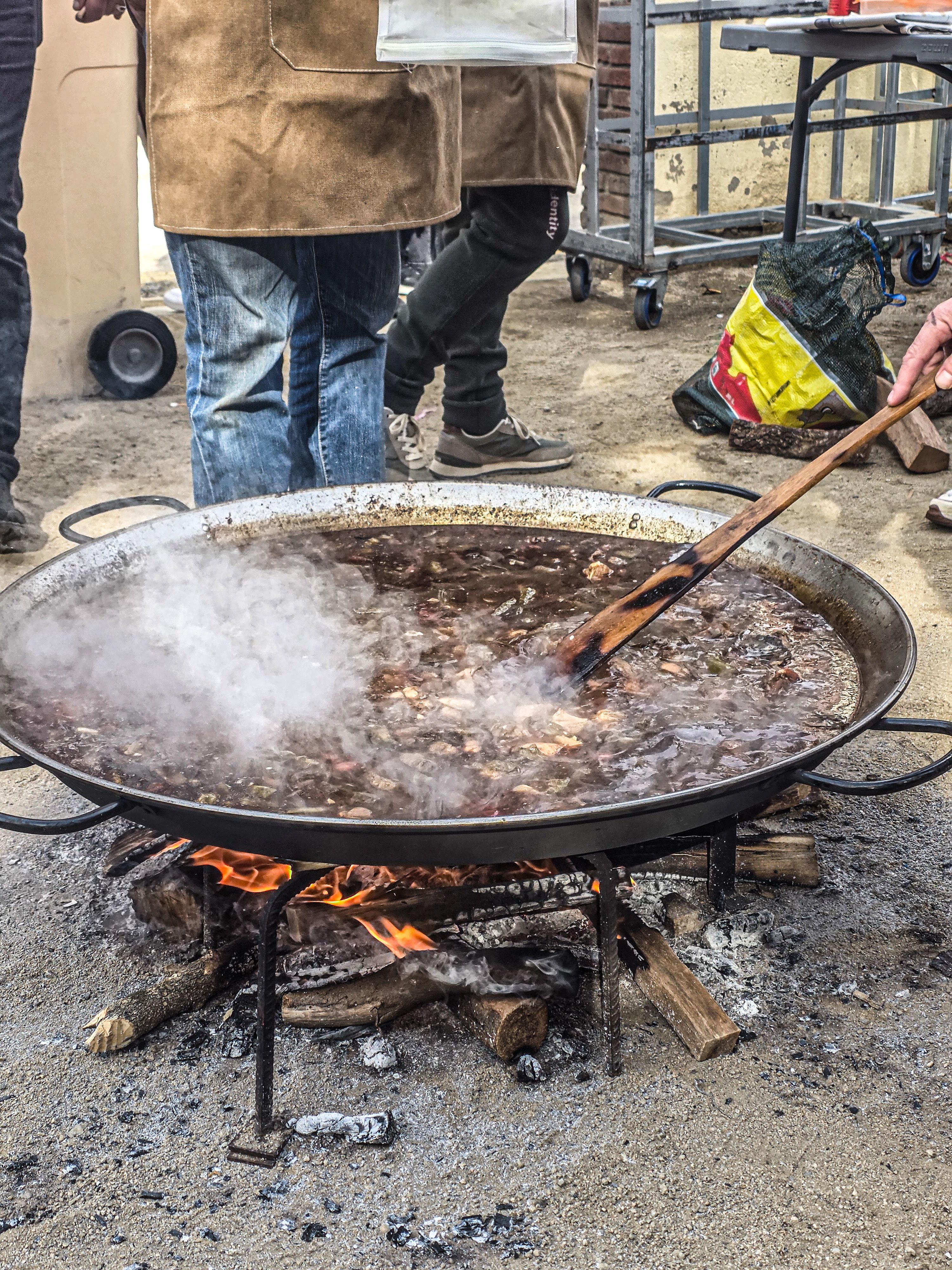 Nou èxit del concurs de paelles d'arròs. Foto: Marc Mata