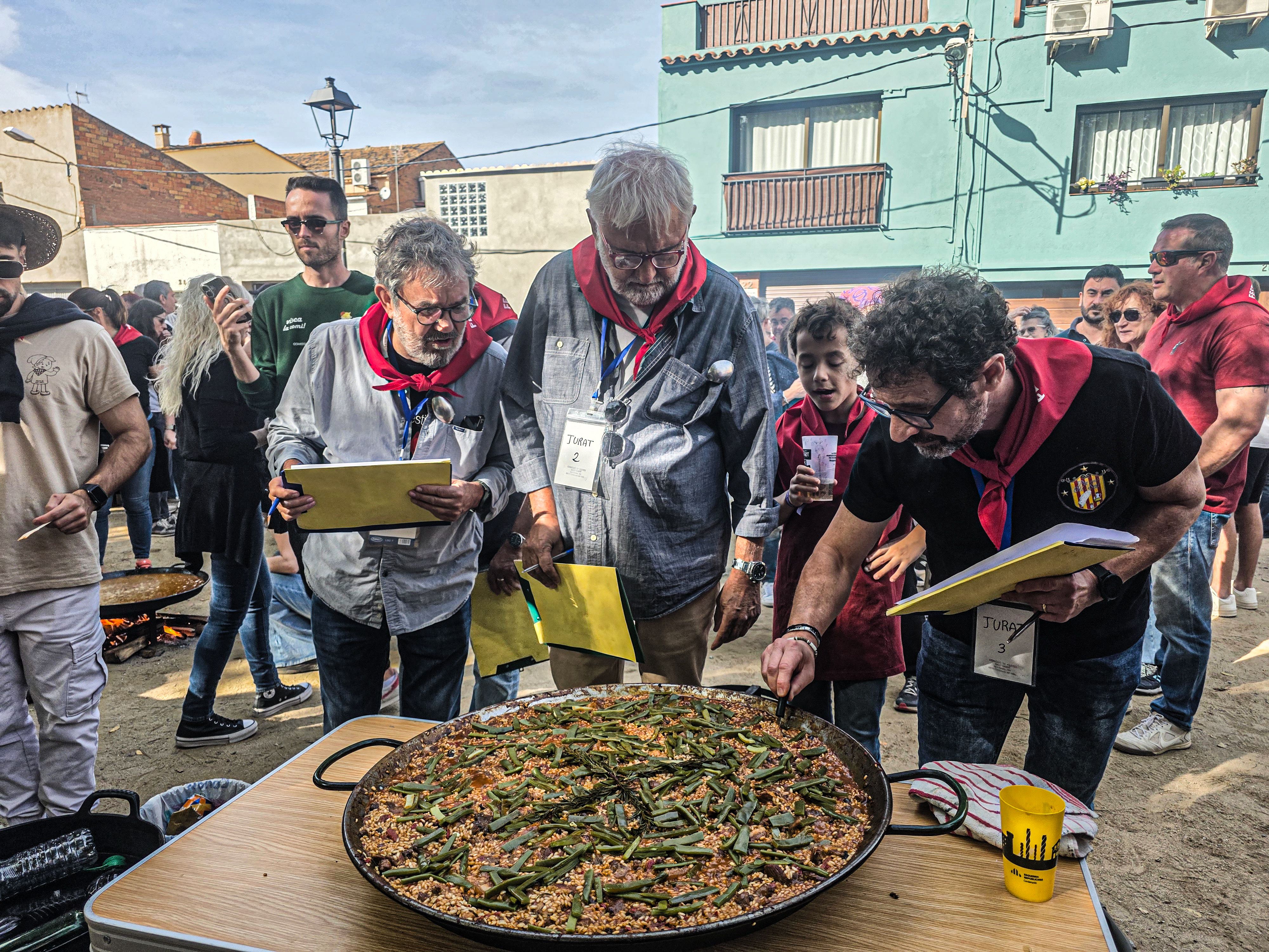 Nou èxit del concurs de paelles d'arròs. Foto: Marc Mata
