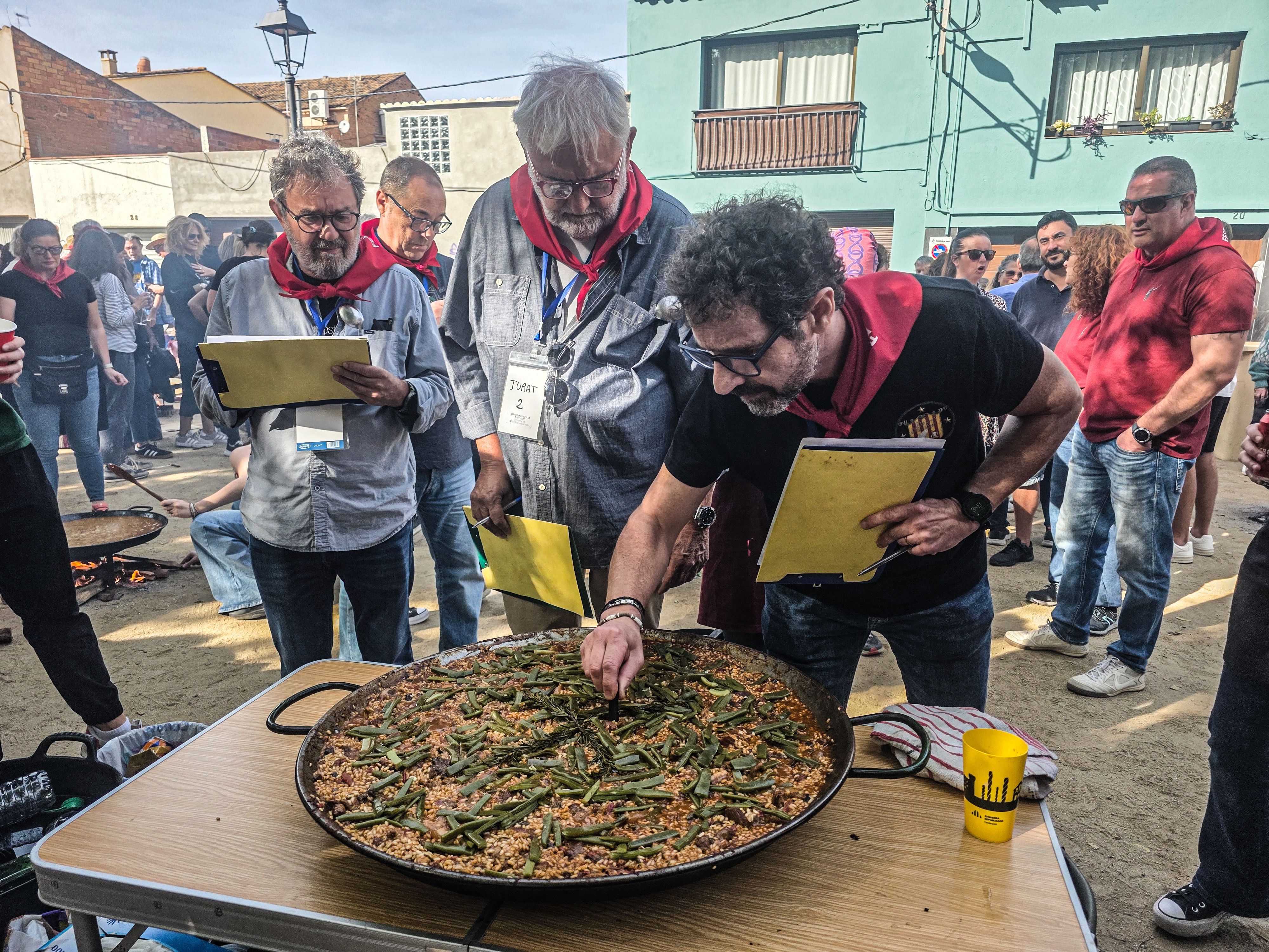 Nou èxit del concurs de paelles d'arròs. Foto: Marc Mata