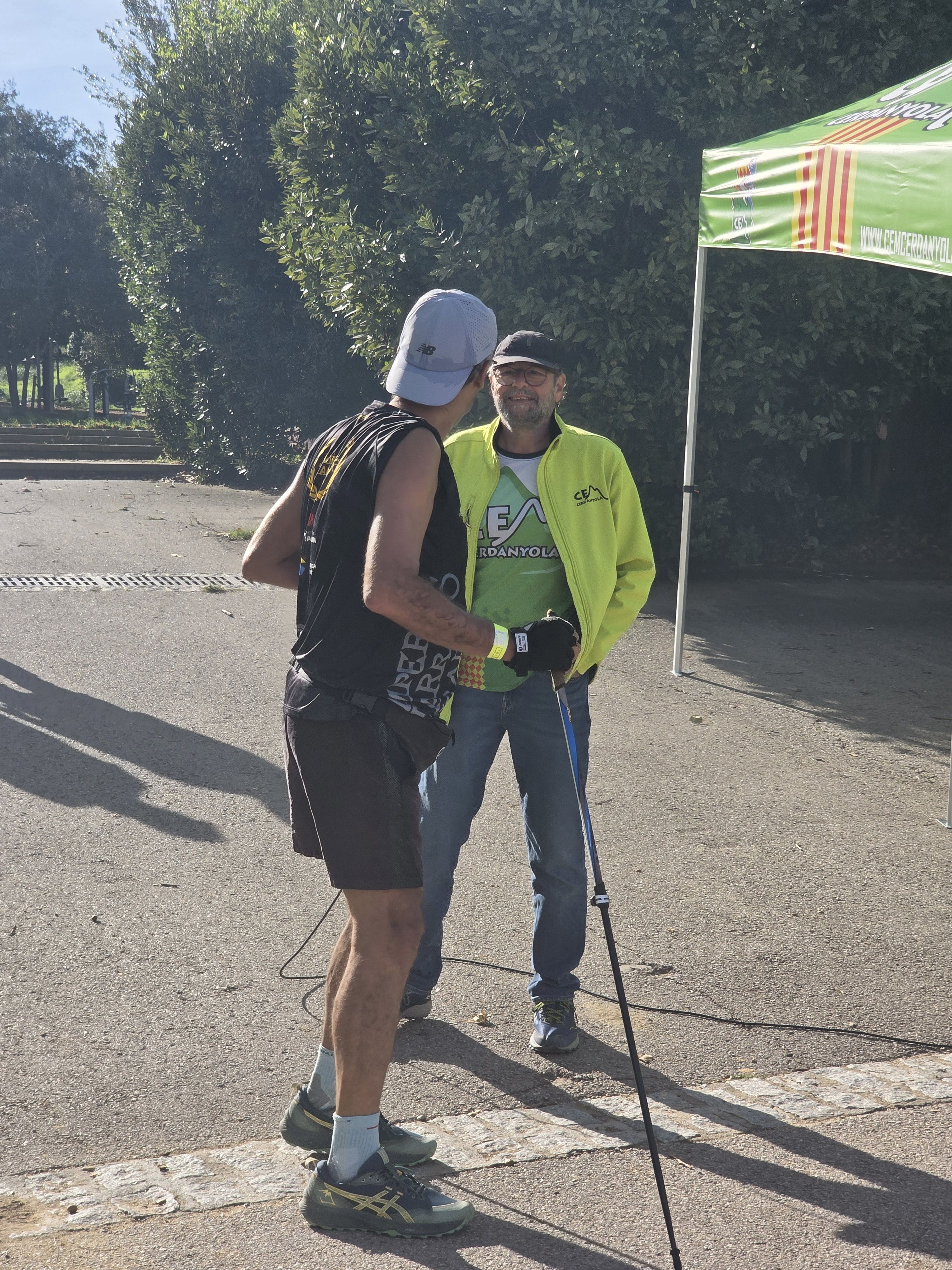 Un altre participant a meta. Foto: Marc Mata