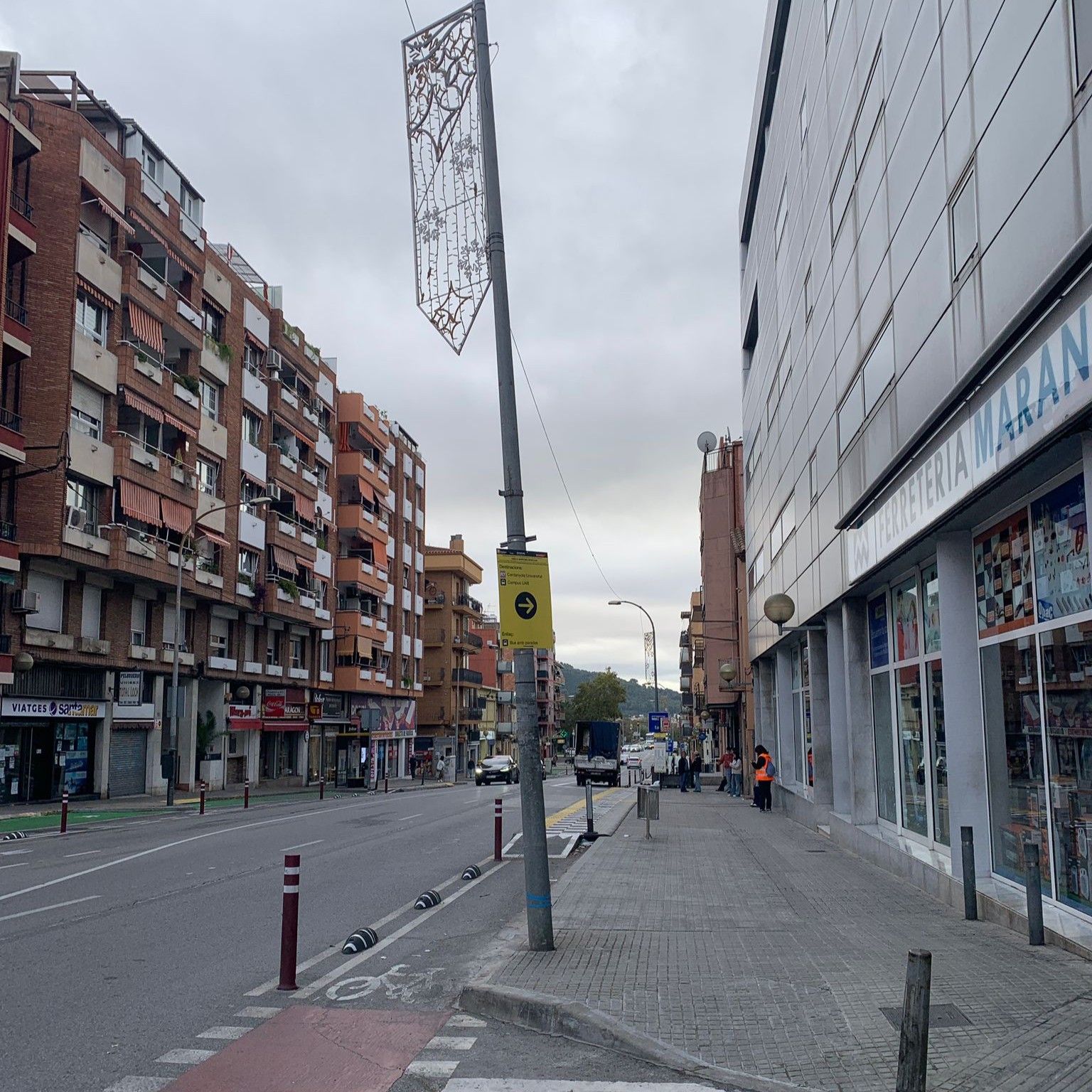 Parada de la carretera de Barcelona. Foto: Laia Jubany