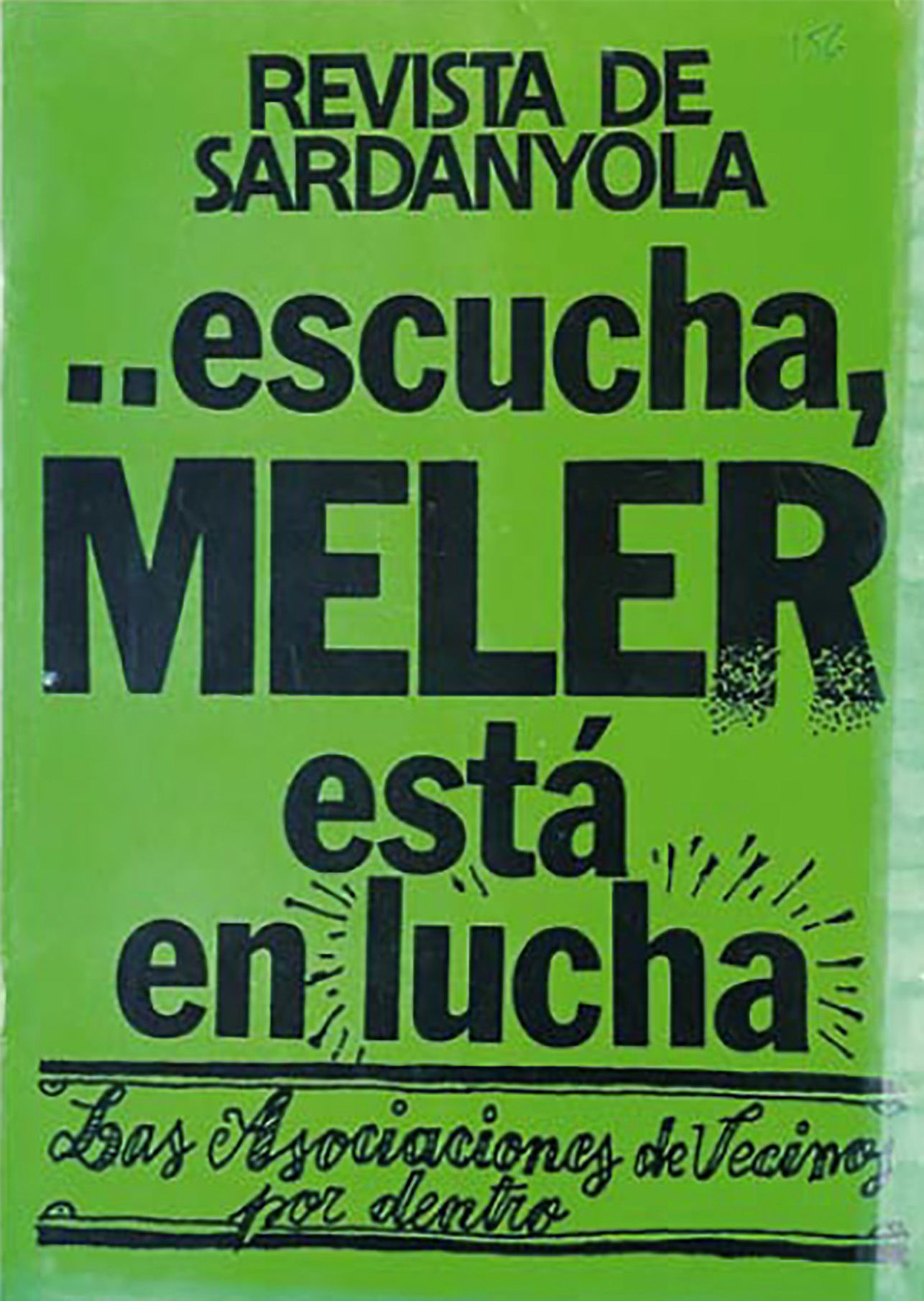  portada de la “Revista de Sardanyola”, publicació parroquial que es va convertir en un dels focus de lluita contra la dictadura al municipi