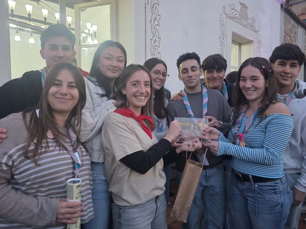 Agrupament Escolta Pau Casals, pregoner de les Festes de Sant Martí 2025. Foto: Marc Mata