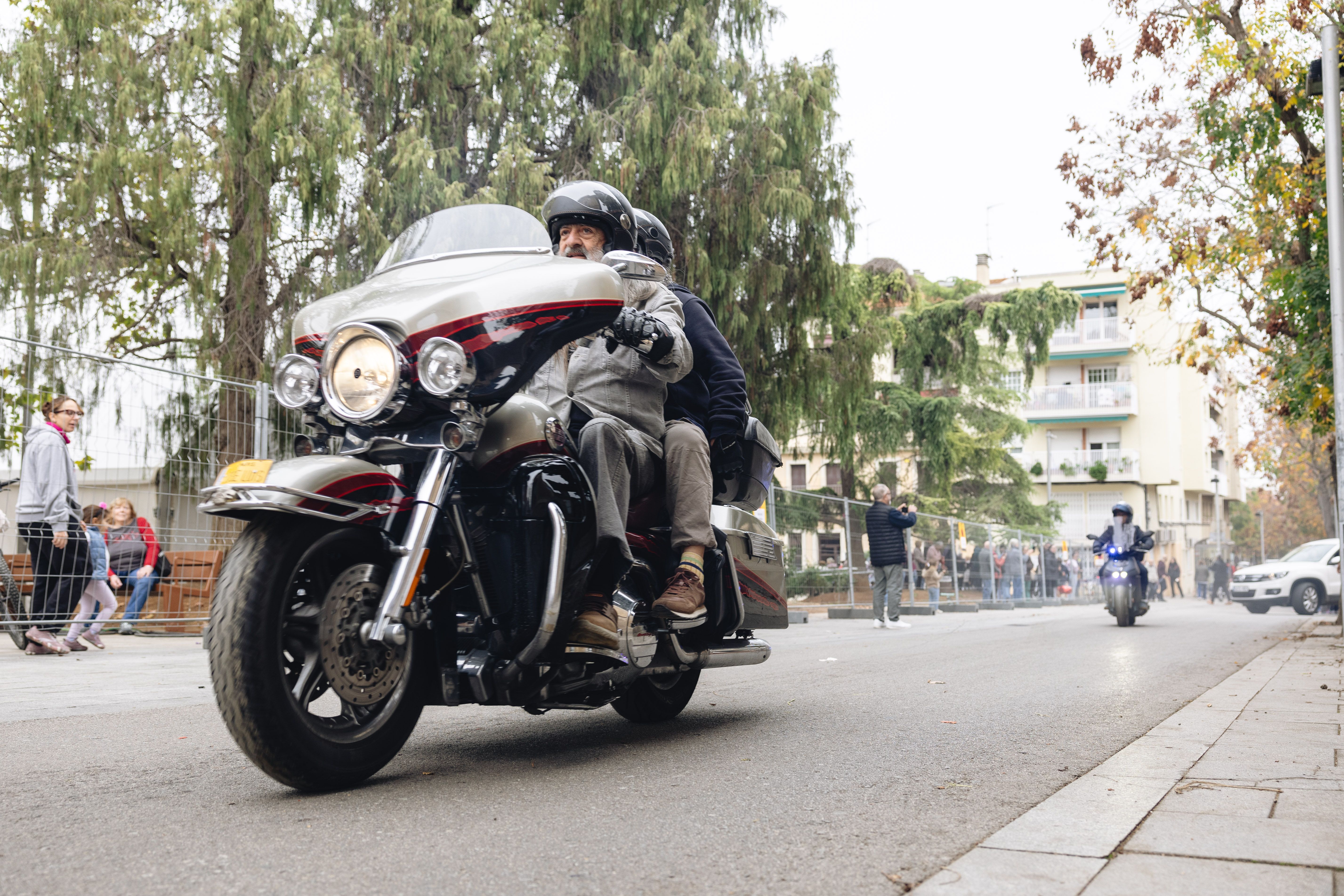 Concentració i desfilada de motos. Foto: Arnau Padilla