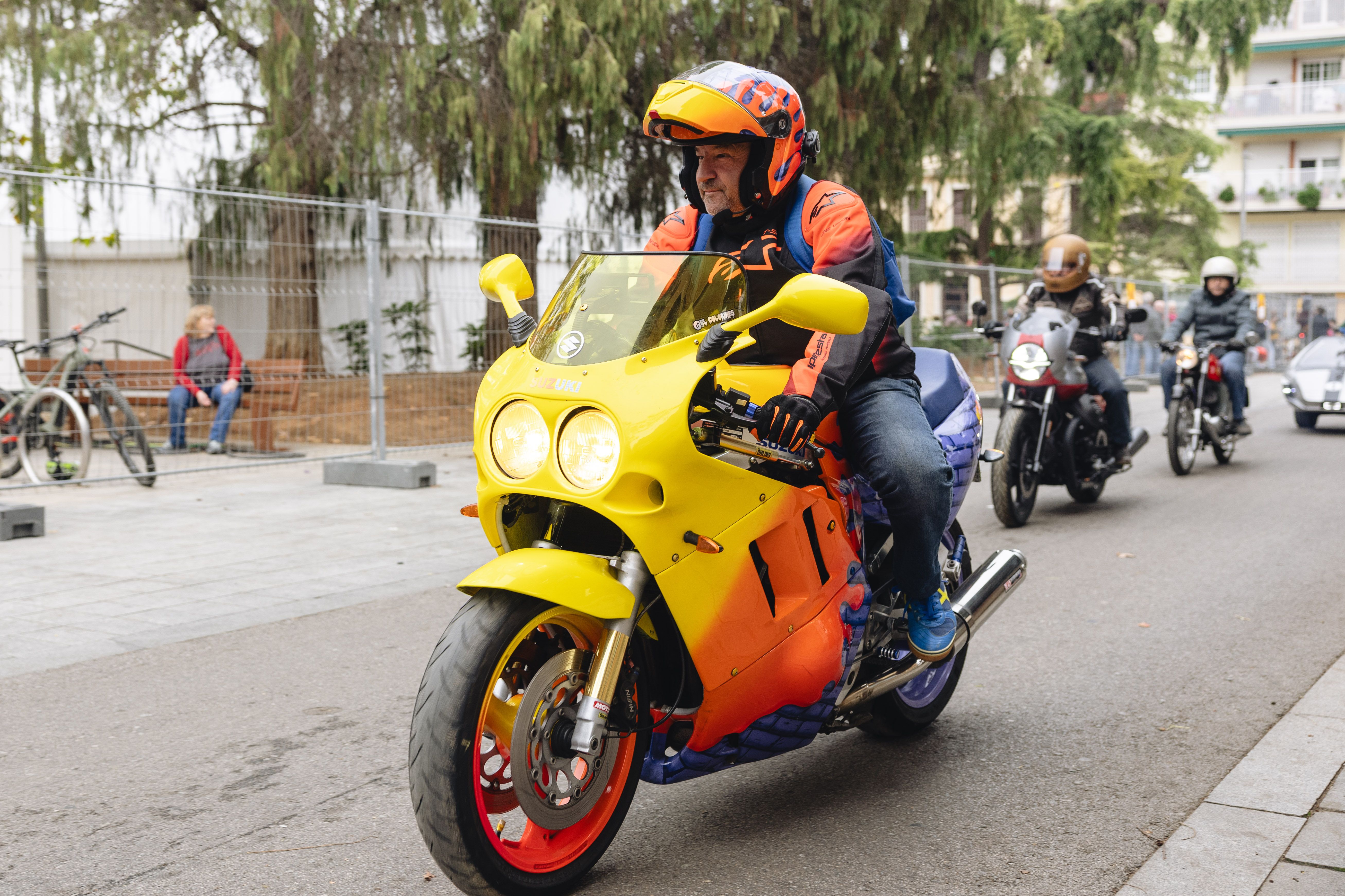 Concentració i desfilada de motos. Foto: Arnau Padilla