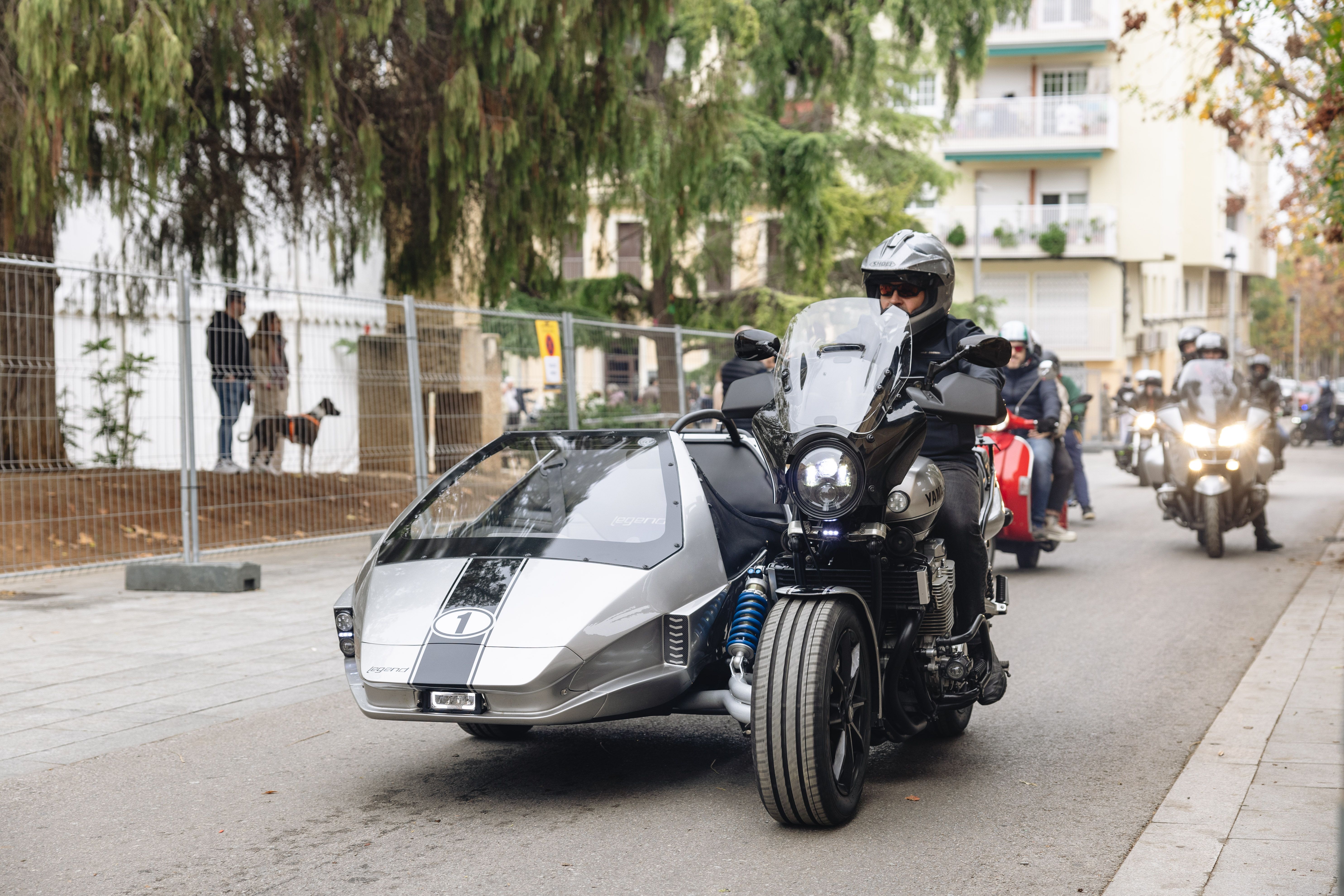 Concentració i desfilada de motos. Foto: Arnau Padilla