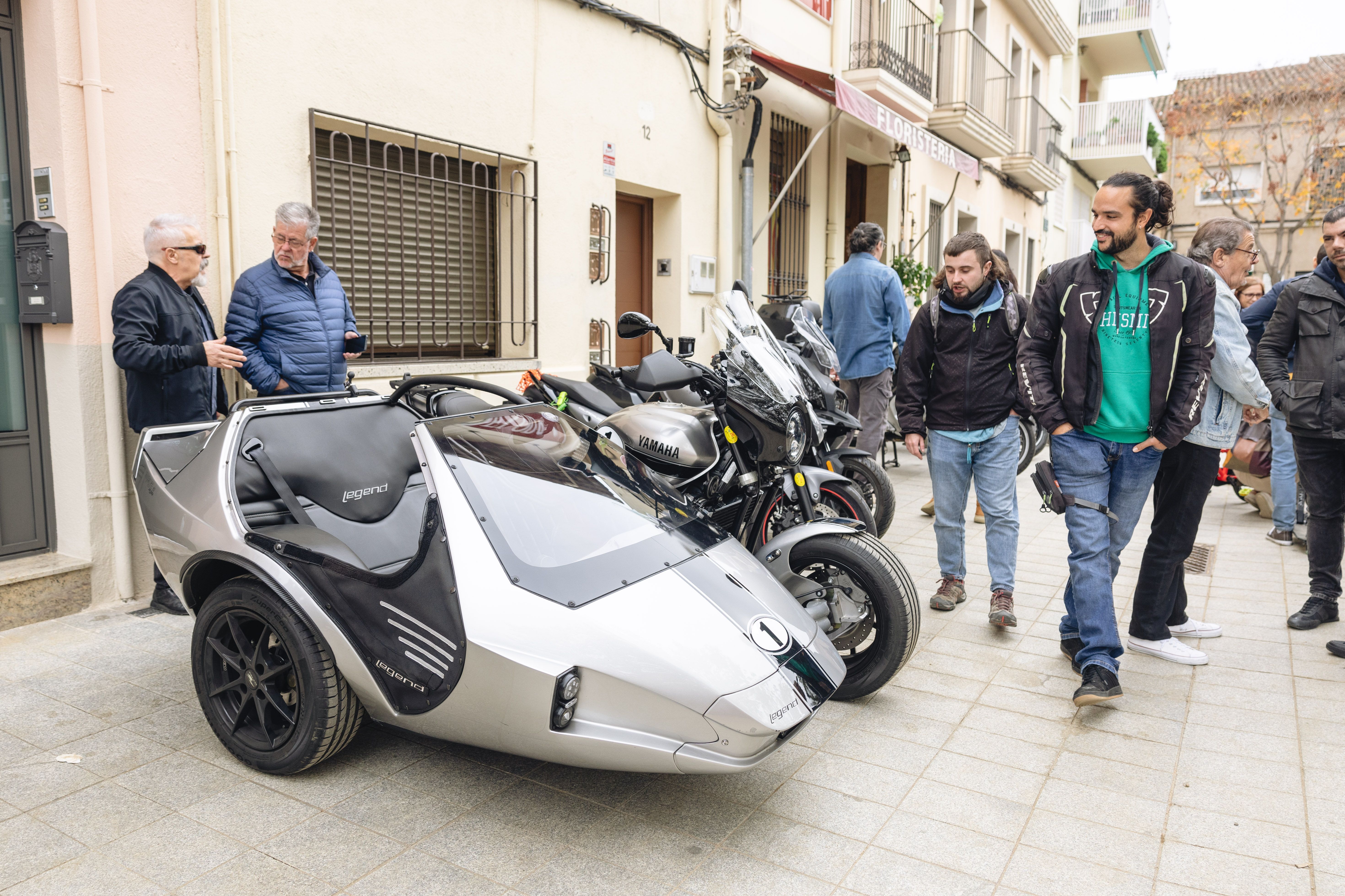 Concentració i desfilada de motos. Foto: Arnau Padilla
