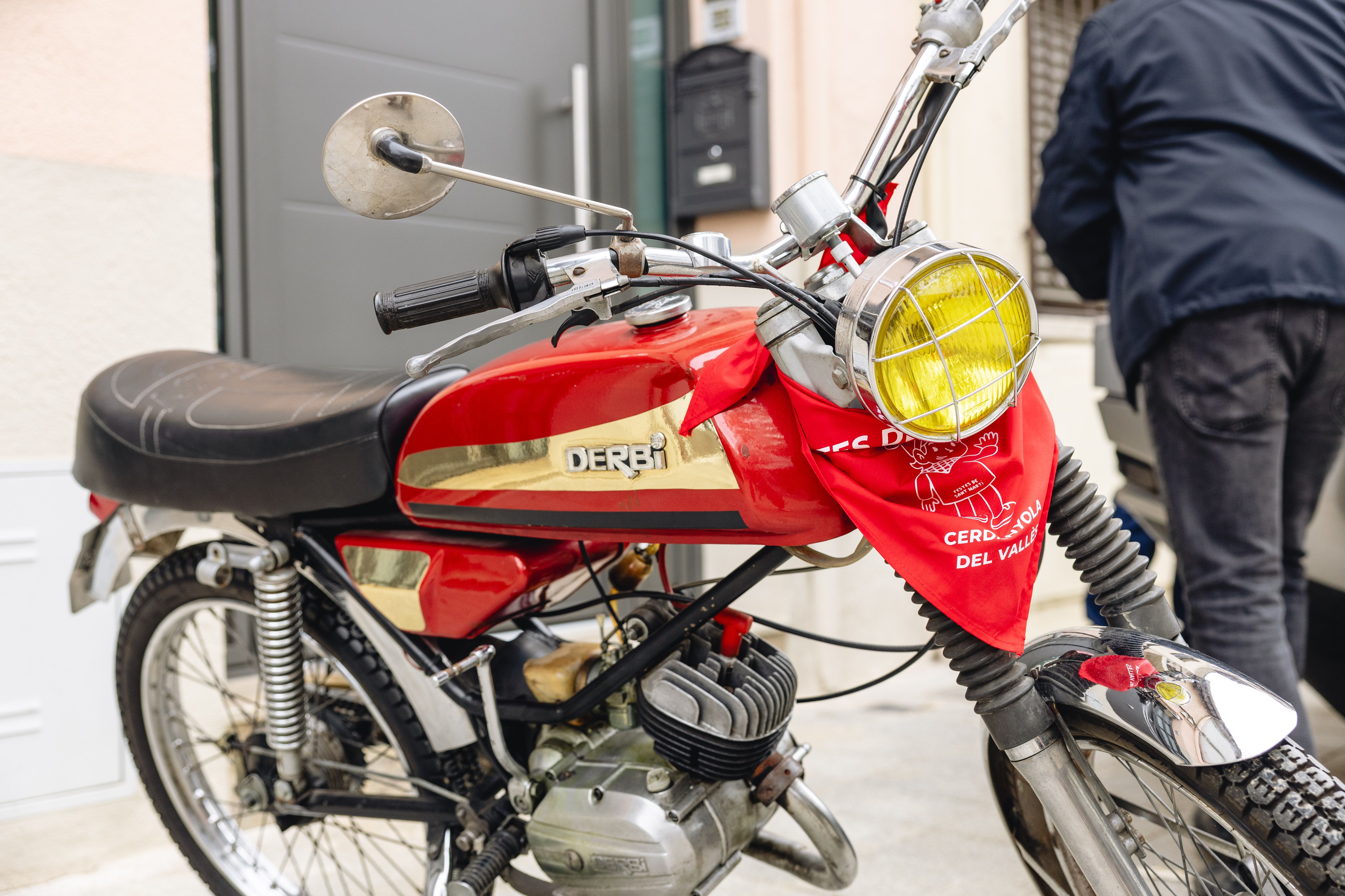 Concentració i desfilada de motos. Foto: Arnau Padilla