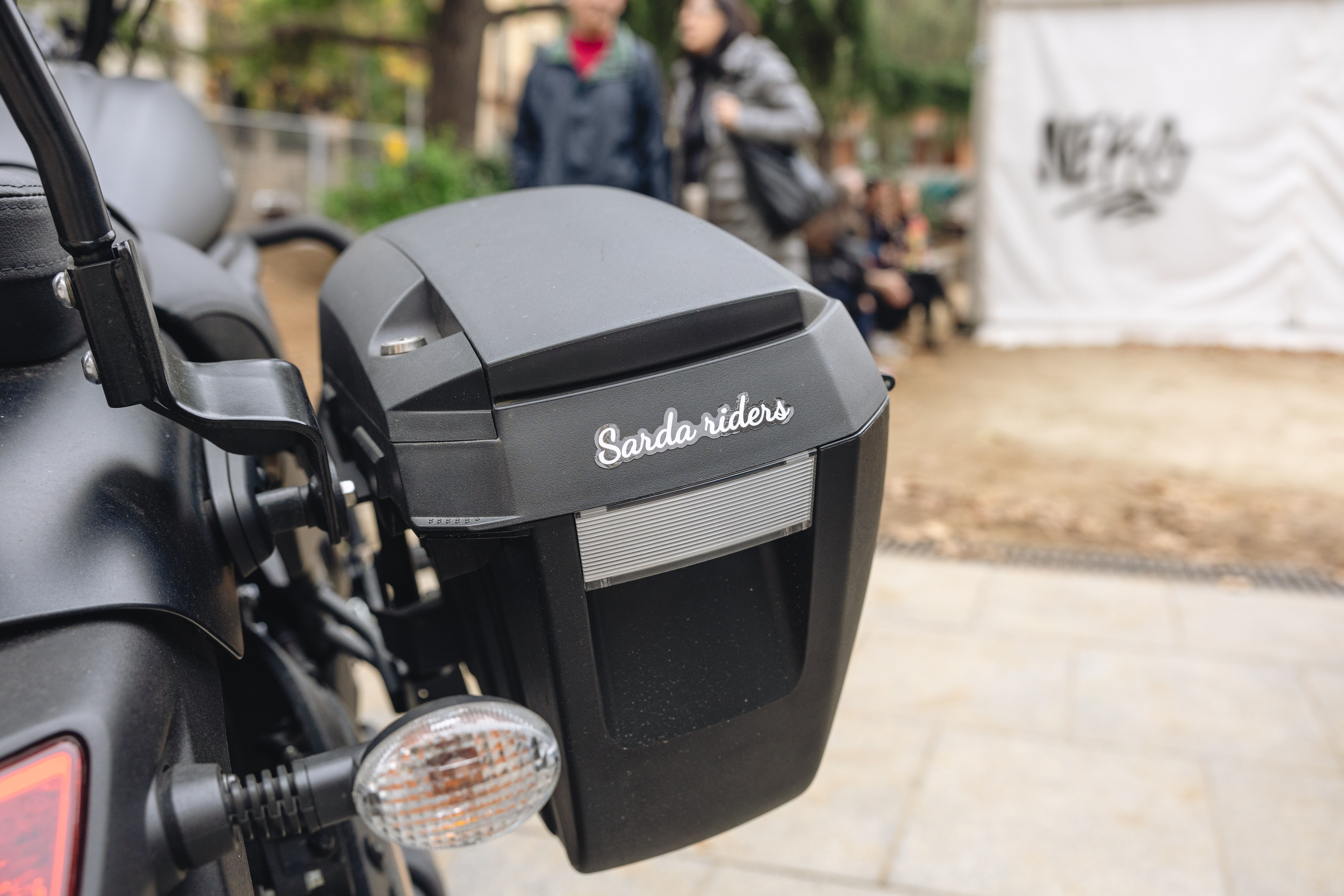 Concentració i desfilada de motos. Foto: Arnau Padilla