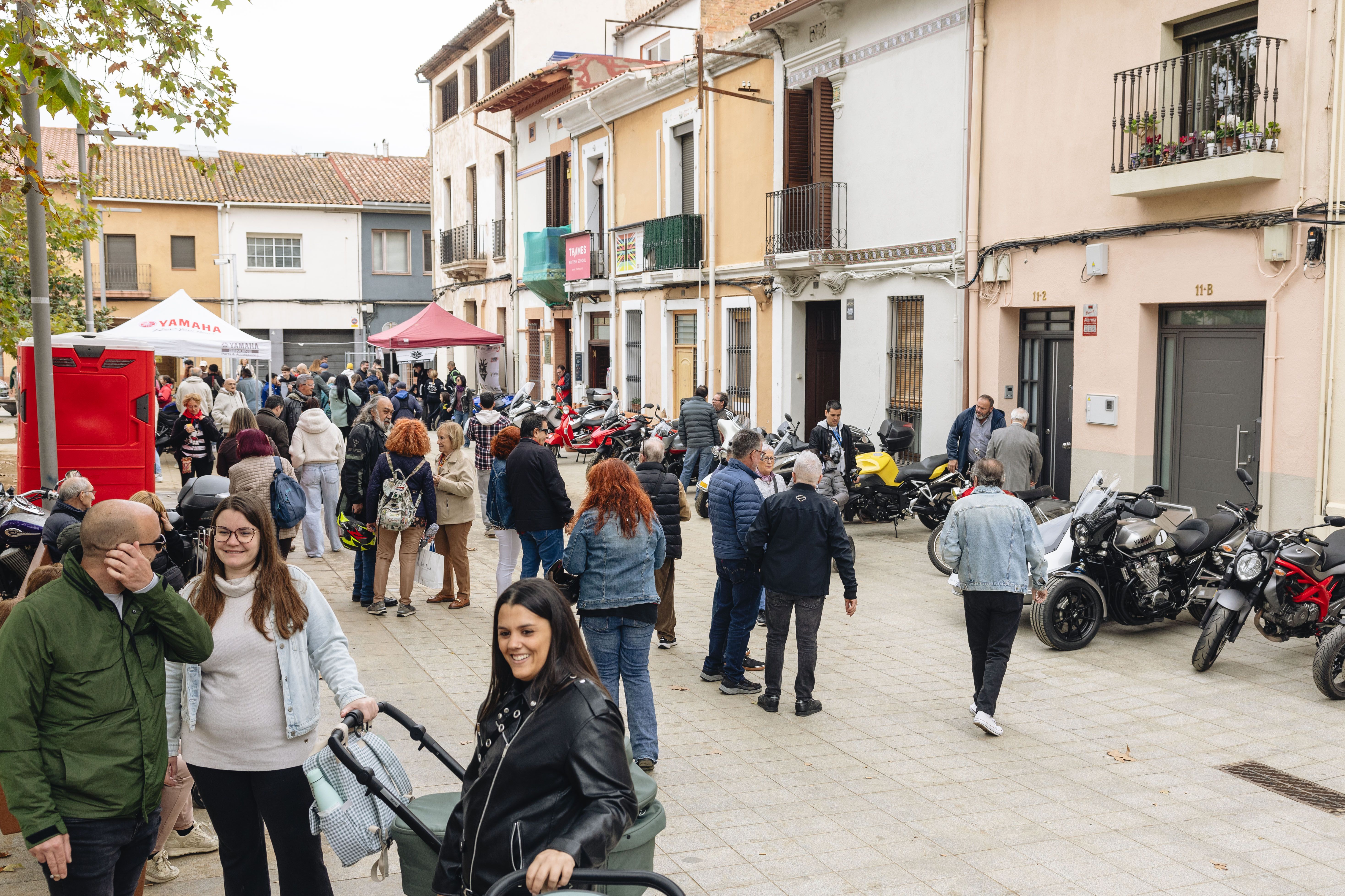 Concentració i desfilada de motos. Foto: Arnau Padilla