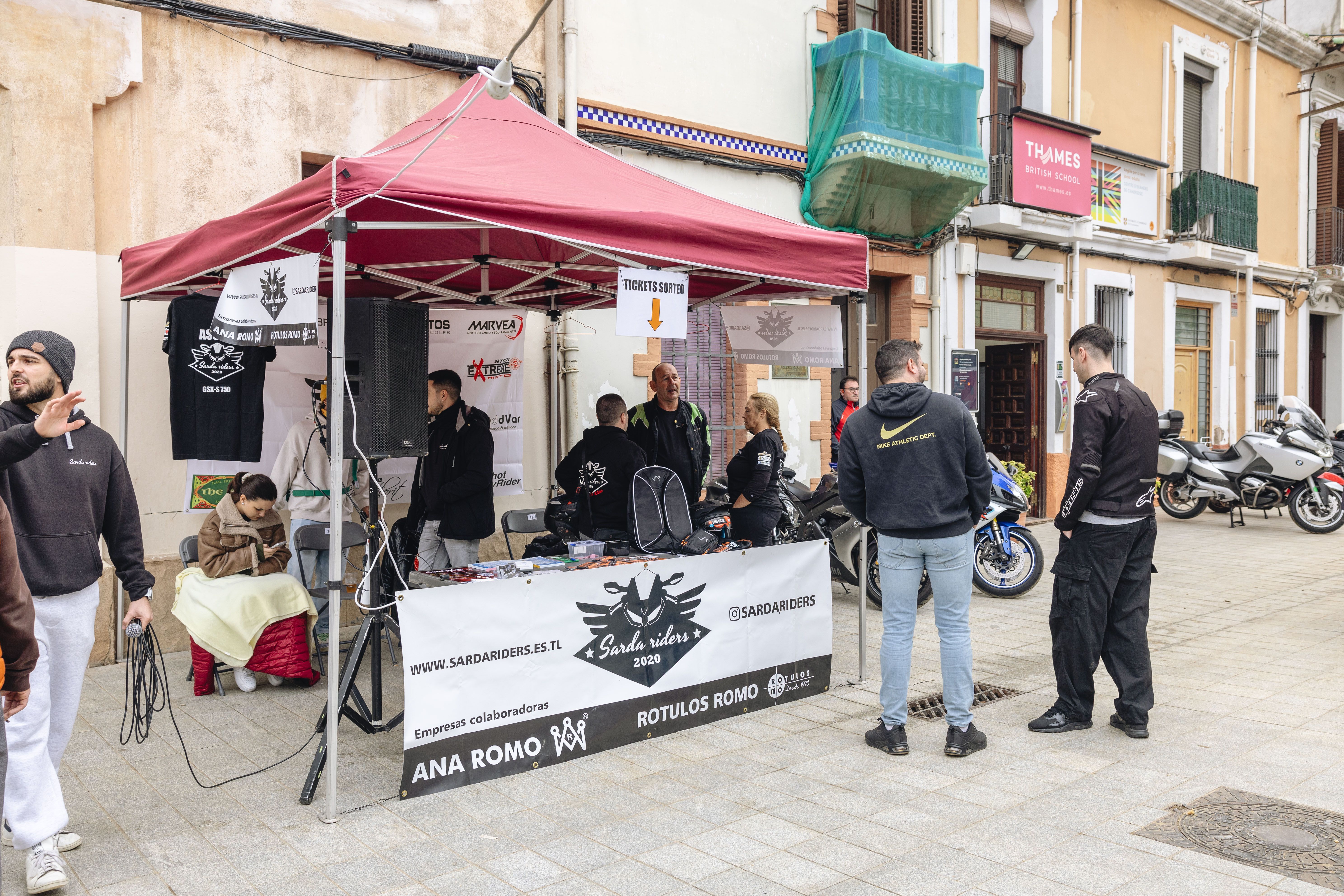 Concentració i desfilada de motos. Foto: Arnau Padilla