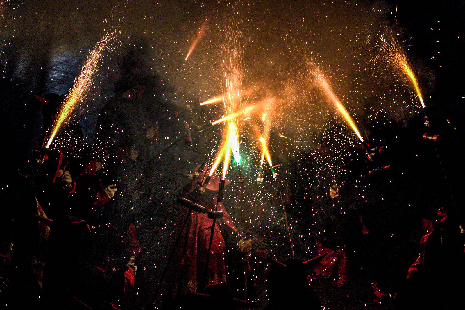 Correfoc infantil Sant Martí. Foto: Marc Mata 