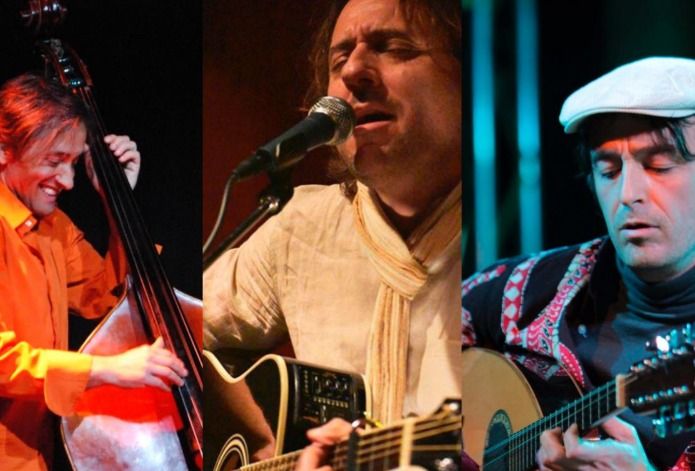 Charada Trio fa anys que ofereix la cançó francesa en concert. Foto: Charada Trio