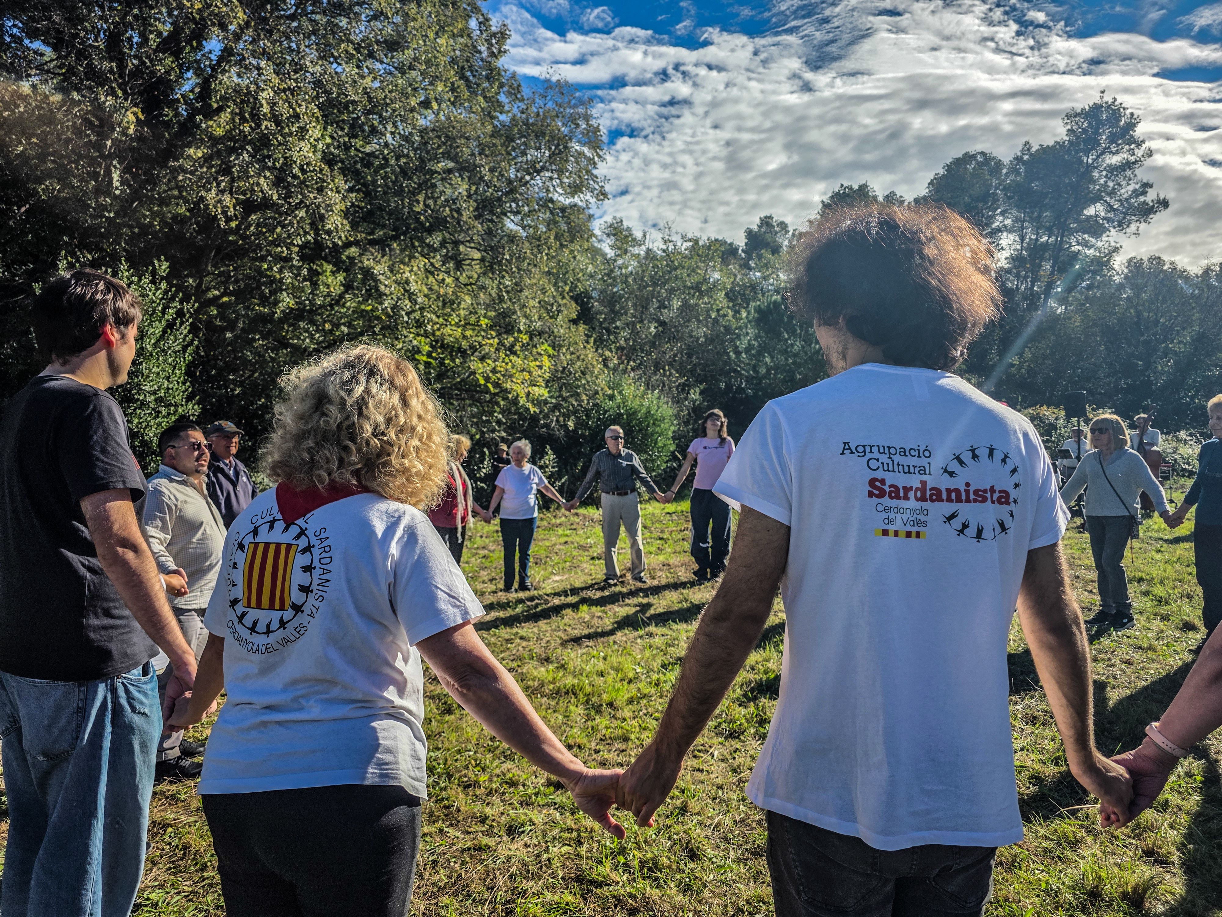 Ballada de Sardanes a l'Aplec de Sant Iscle. Foto: Marc Mata