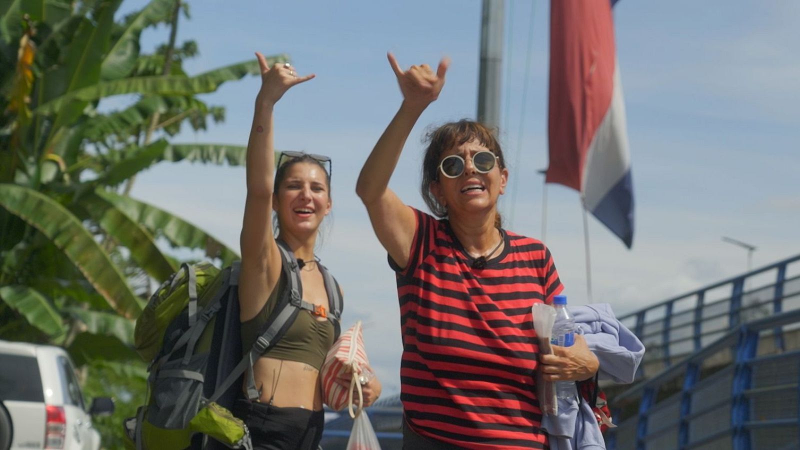 Yolanda Ramos i la seva neboda Ainoa a Hasta el fin del mundo. Foto: RTVE