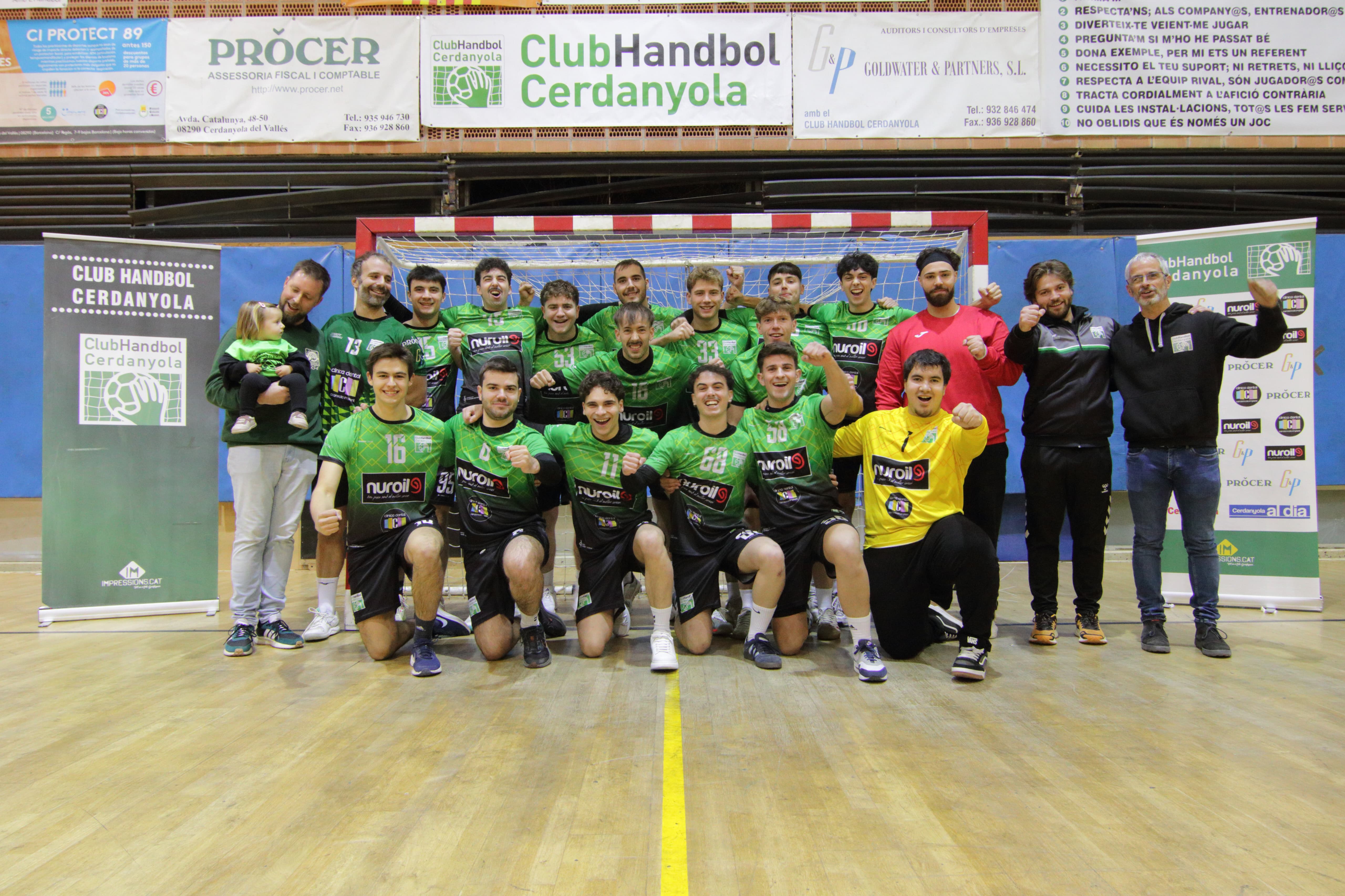 Sènior masculí a la presentació. Foto: CH Cerdanyola