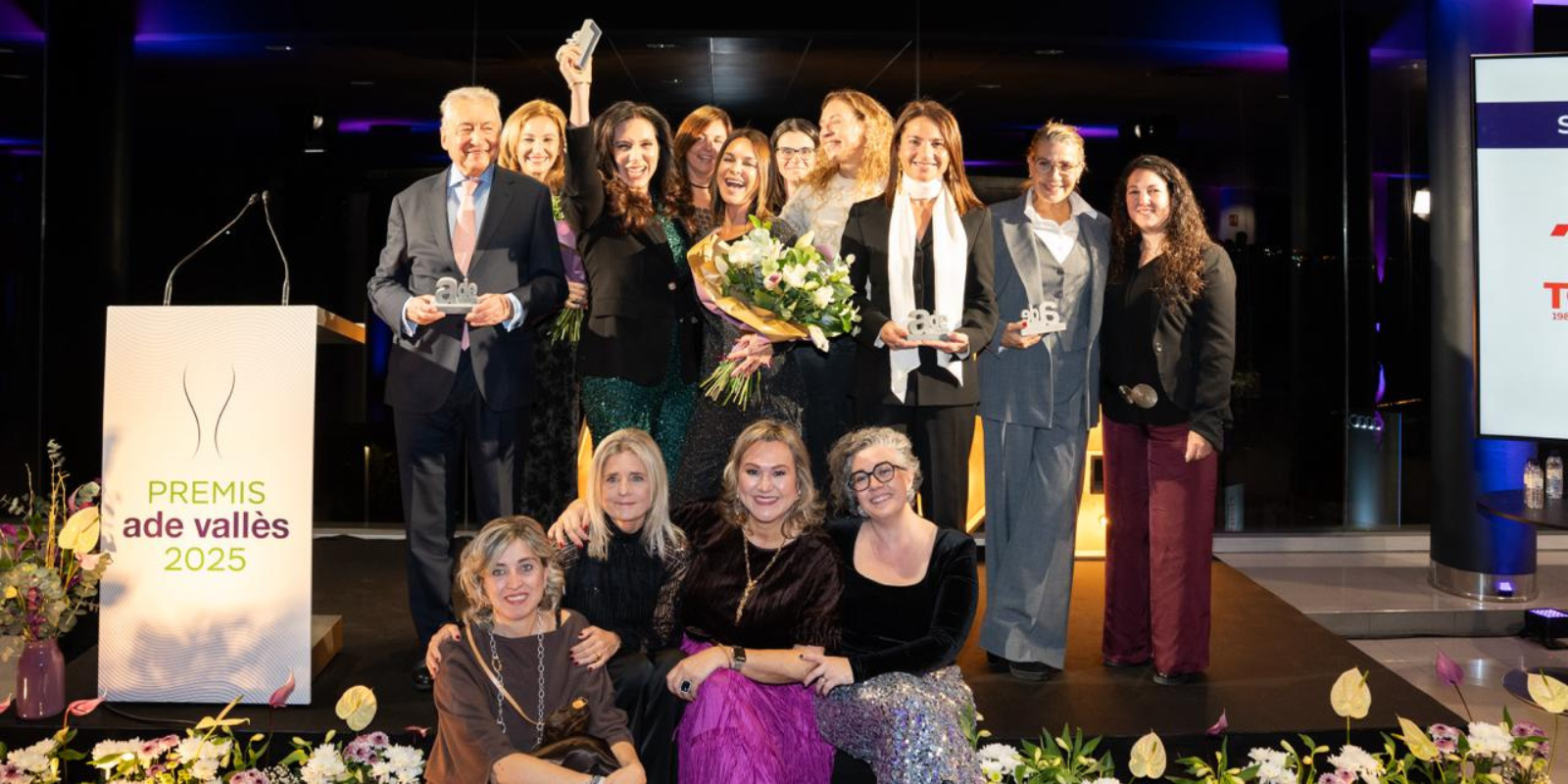 7a edició dels Premis d'Ade Vallès celebrada divendres 21 a Sant Cugat. Entre els premiats es troba l'empresaria cerdanyolenca Concepció Sanz. FOTO: Carme de Olazábal