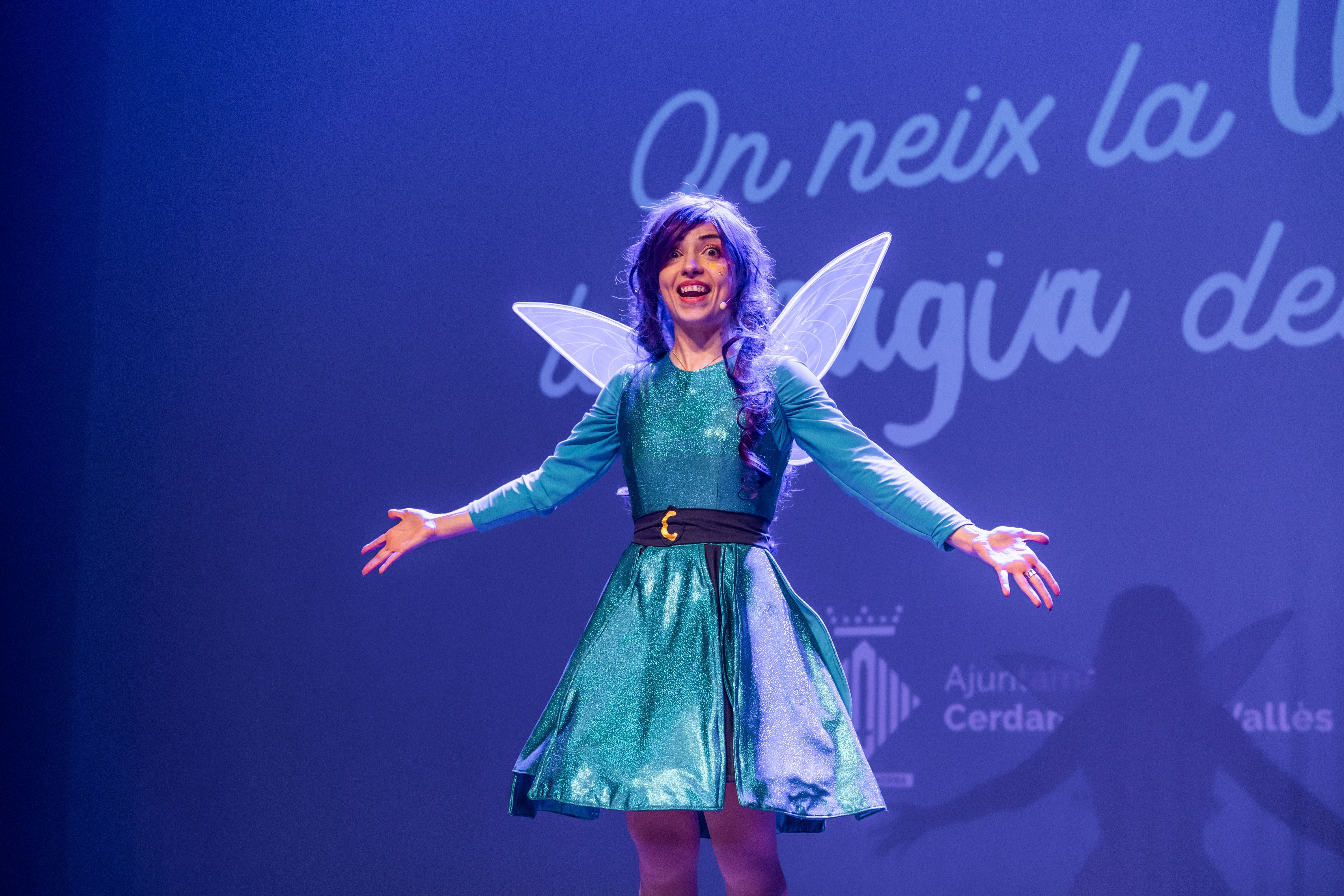 La fada Alba obrirà un laboratori al parc del Turonet, amb activitats científiques pels infants. FOTO: Arnau Padilla. 