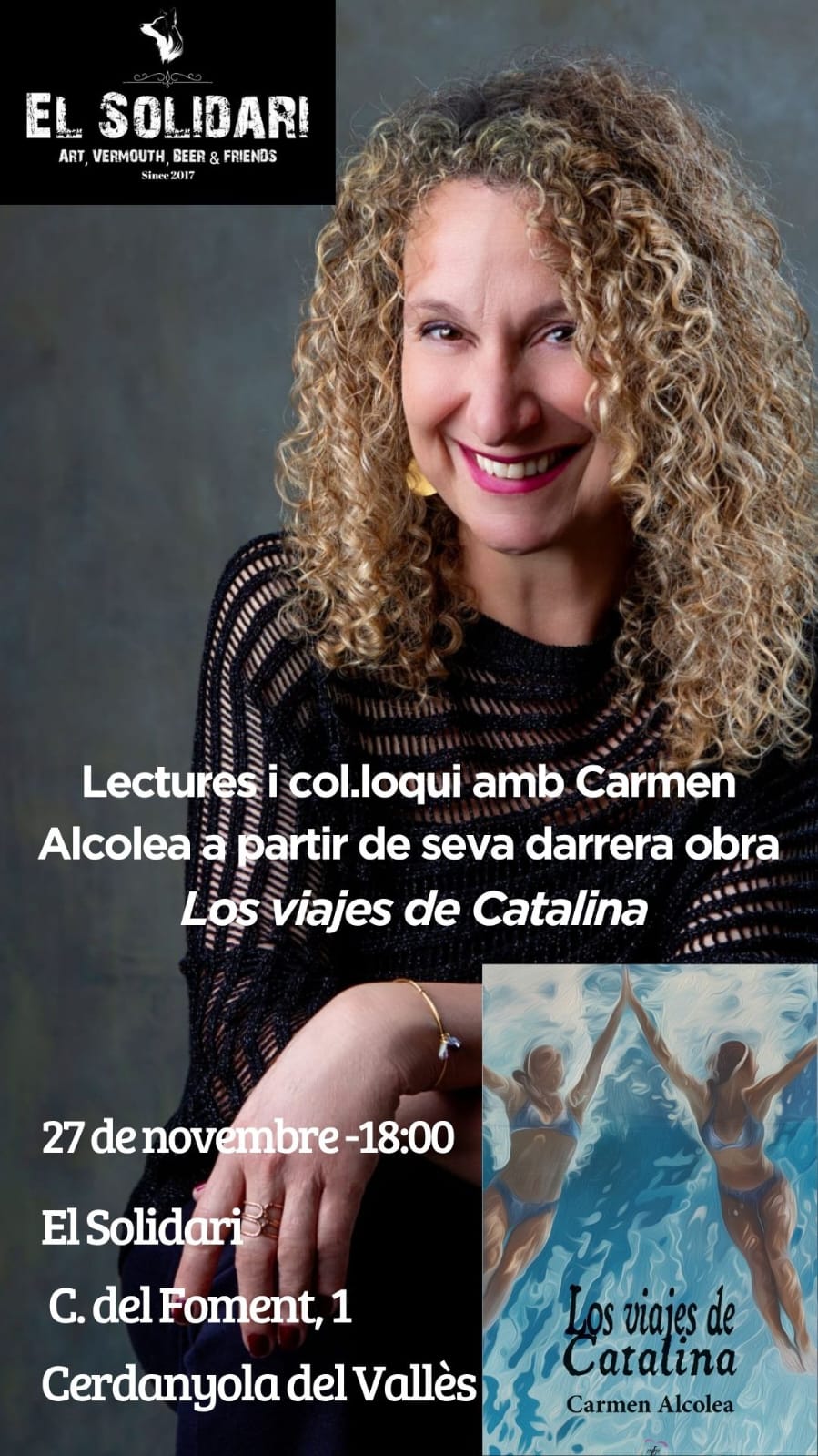 Cartell oficial de la lectura de Carmen Alcolea