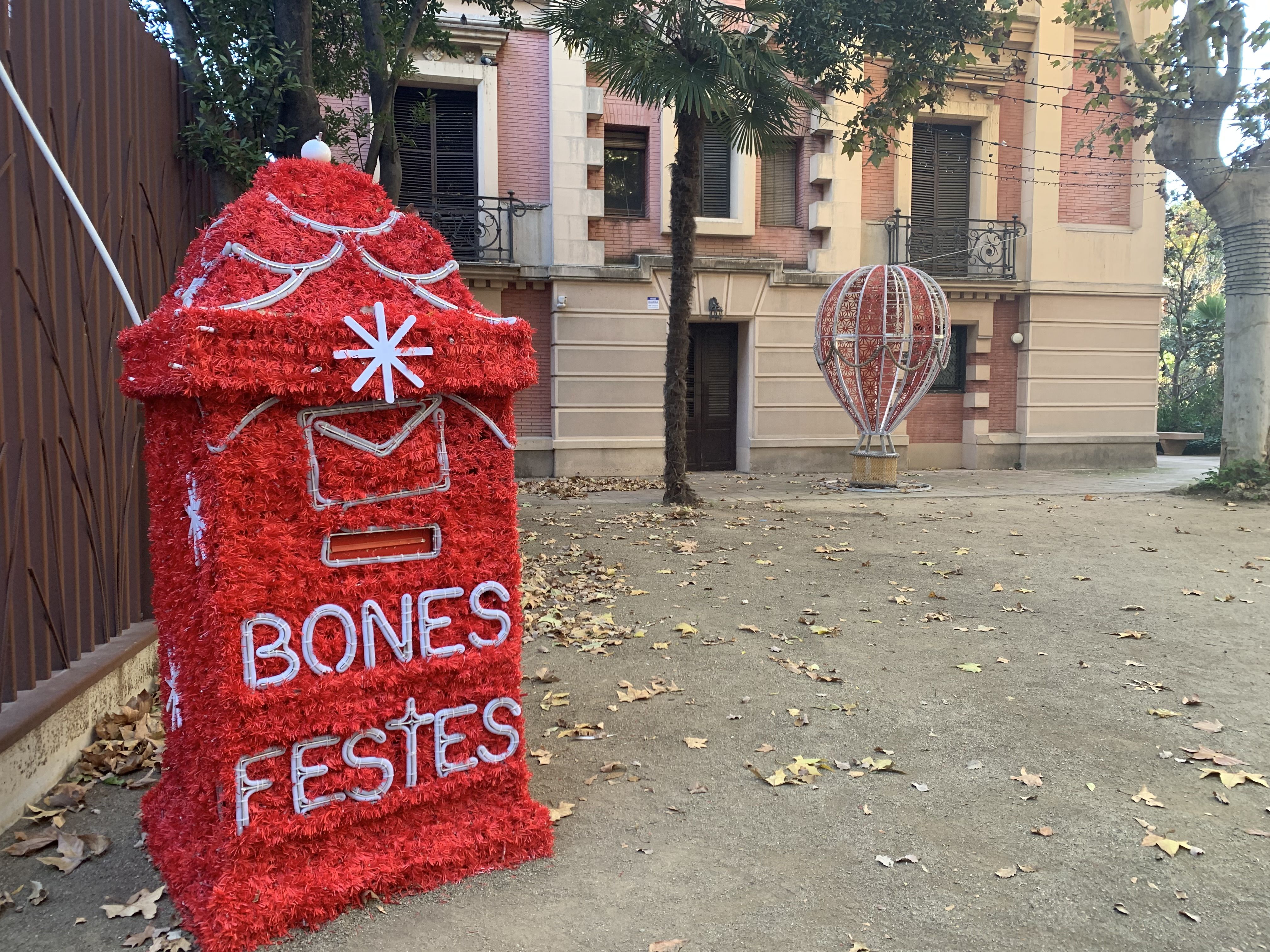 Can Llopis, preparat per il·luminar-se aquest vespre. FOTO: Judit Josa.