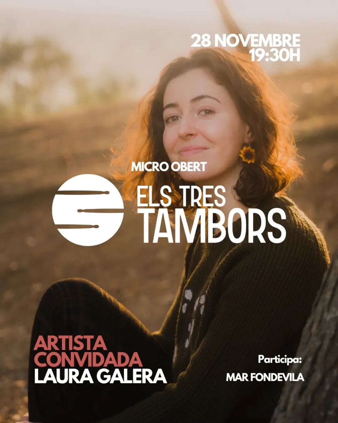 Cartell dels Tres Tambors. FOTO: Casal Popular La Flama