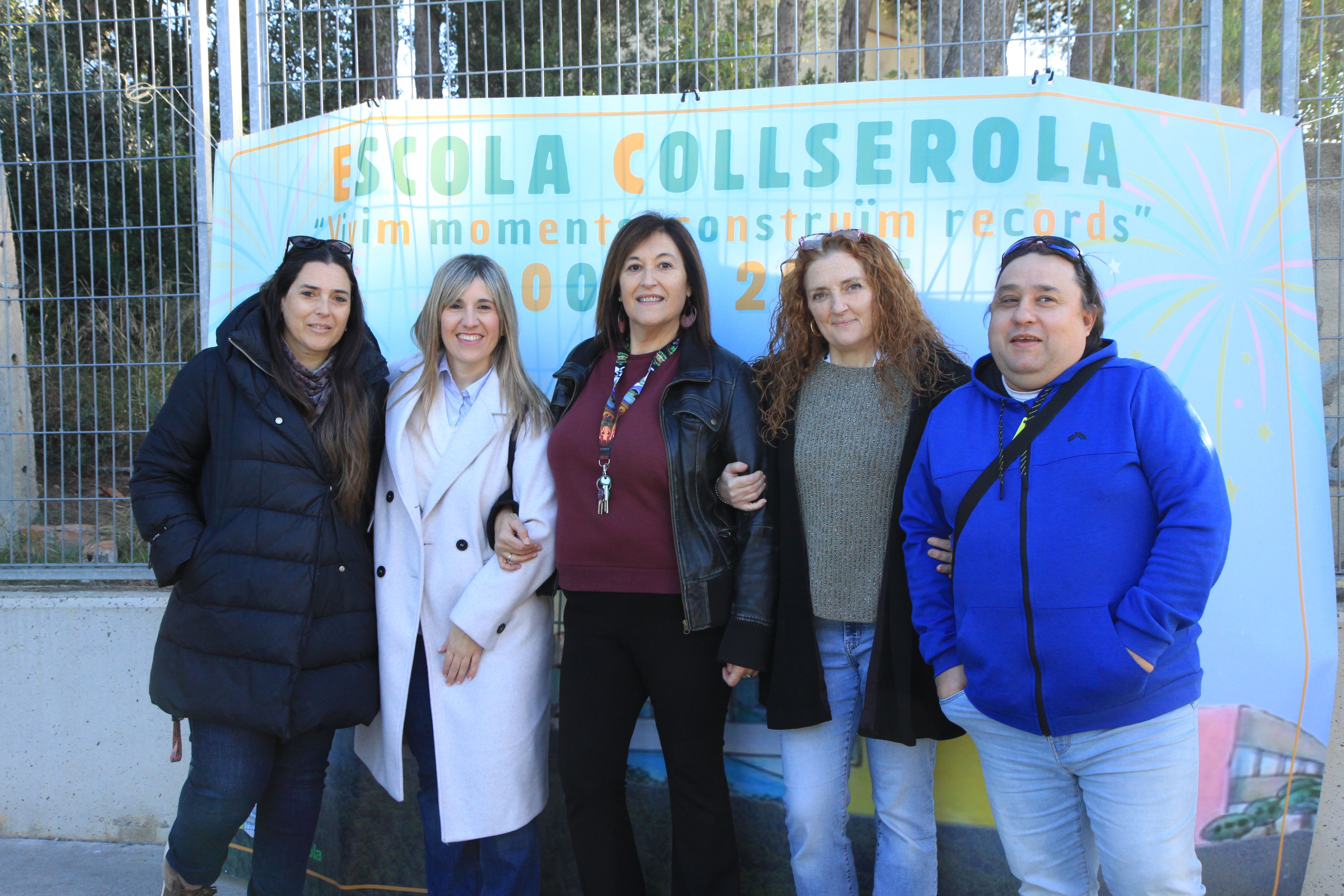 Famílies, mestres i alumnes han passat pel photocall.  Foto: Laia Jubany