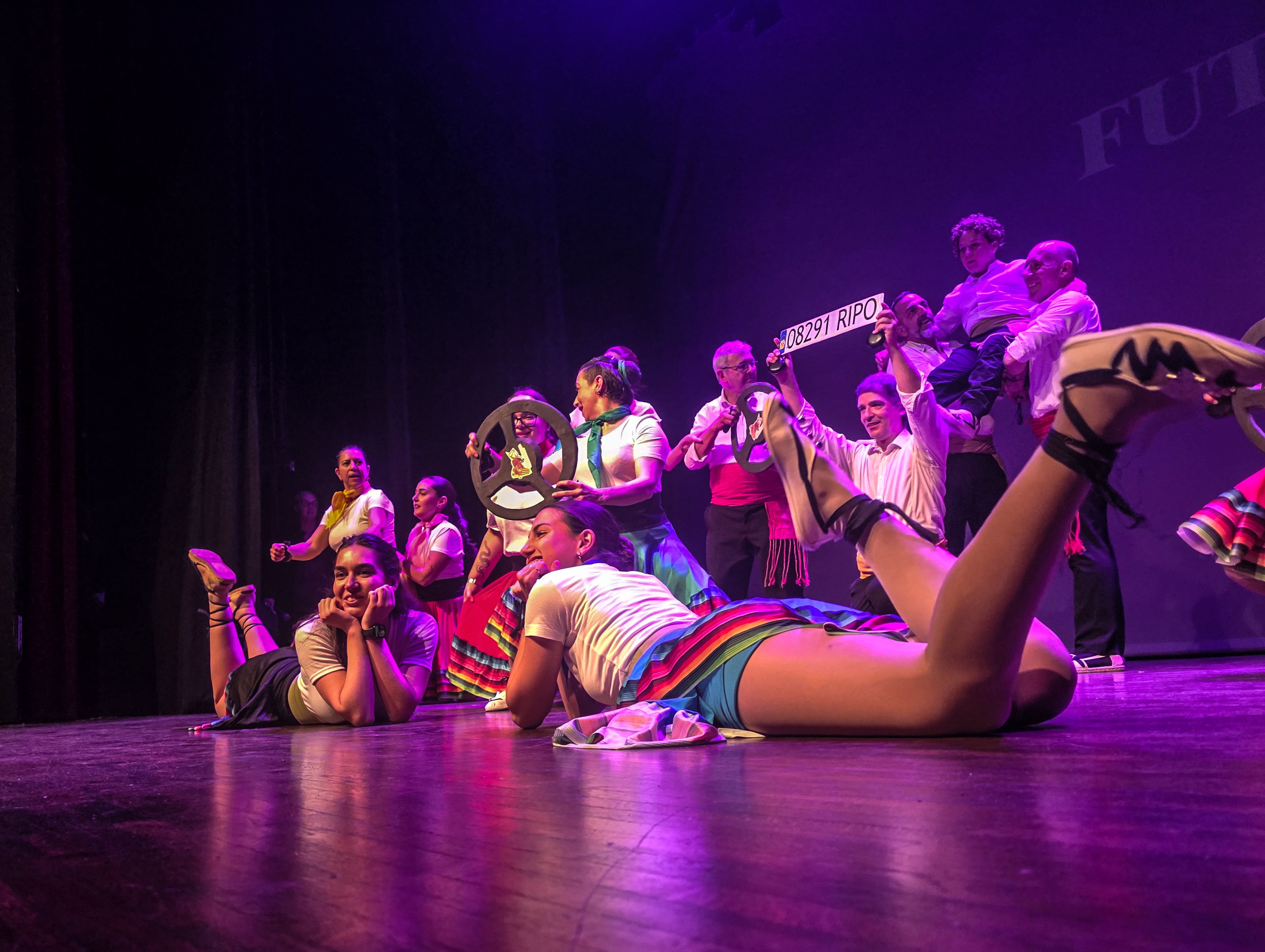 La La Landa a la commemoració dels La colla de gitanes de Ripollet a la celebració dels 70 anys de la Polca Cerdanyola. Foto: Marc Mata 