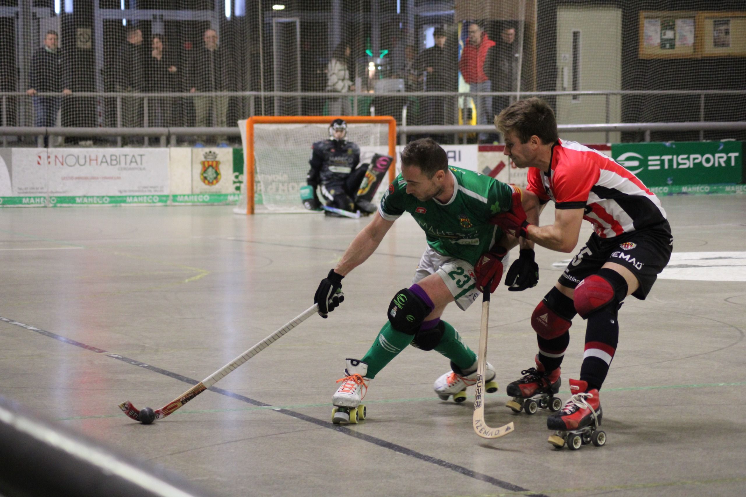 Un partit del Cerdanyola CH madculí. Foto: Mariona Cañabete (Arxiu)